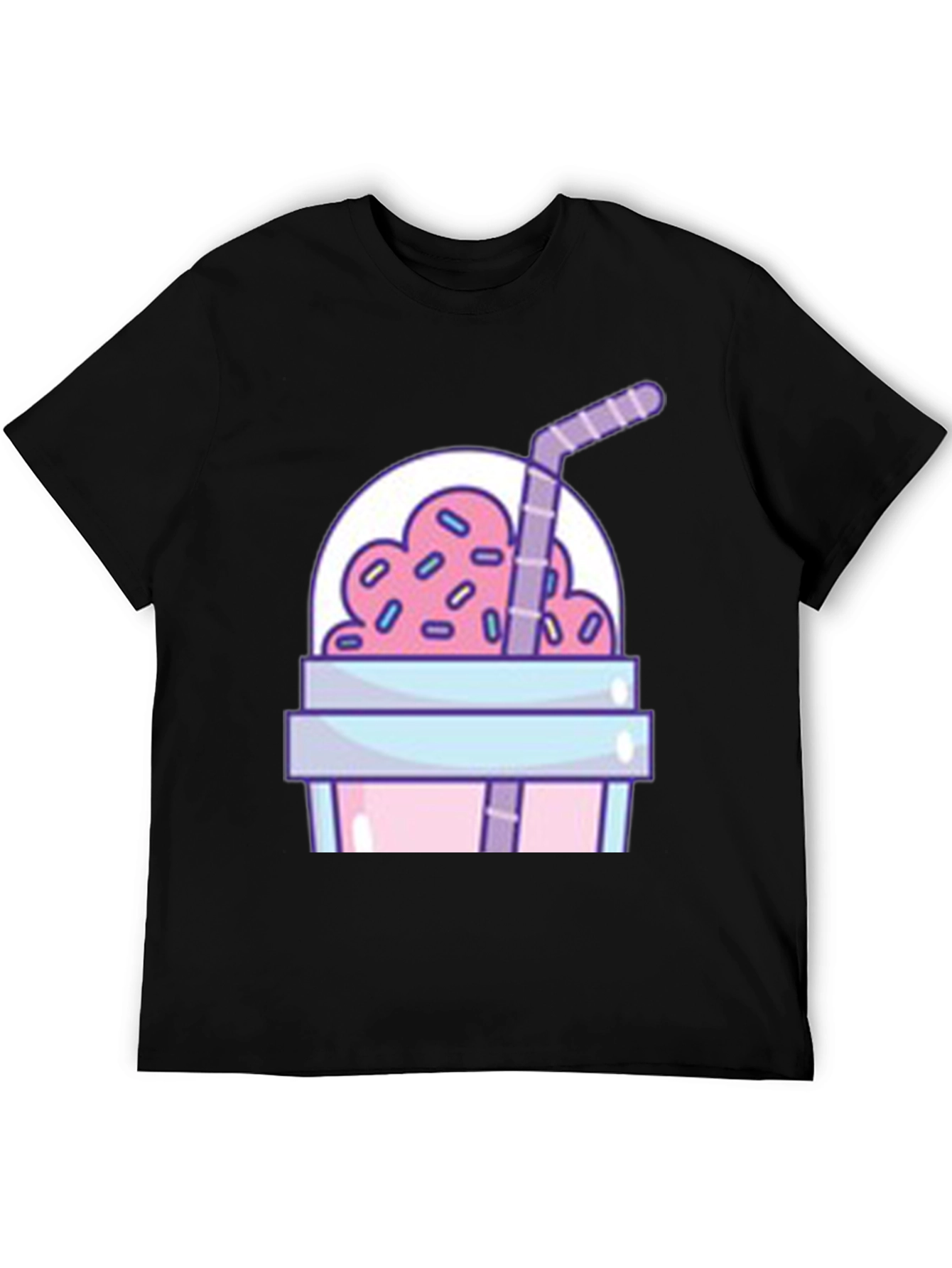 Milkshake Graphic Tee - Fun Novelty T-Shirt