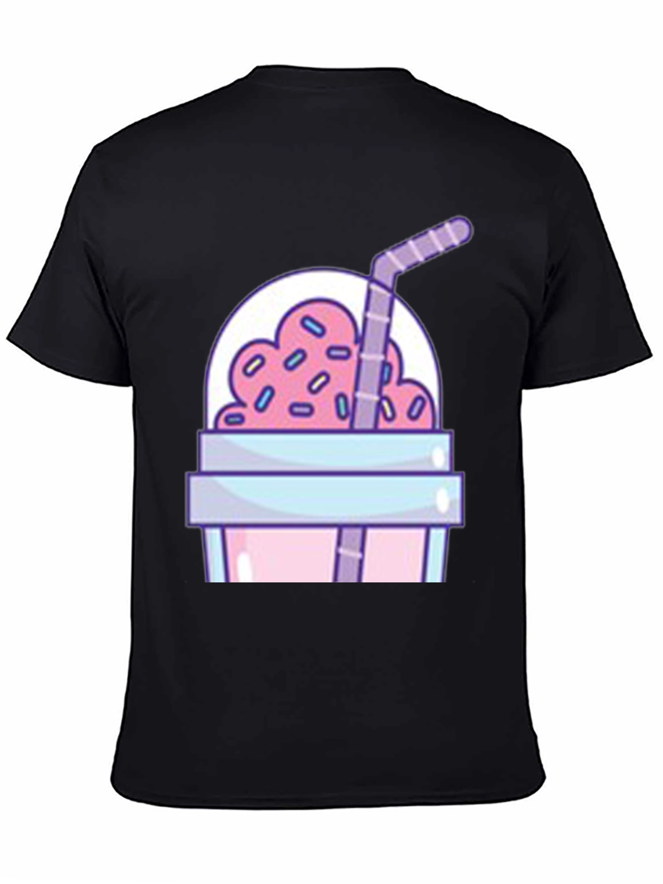 Milkshake Graphic Tee - Fun Novelty T-Shirt