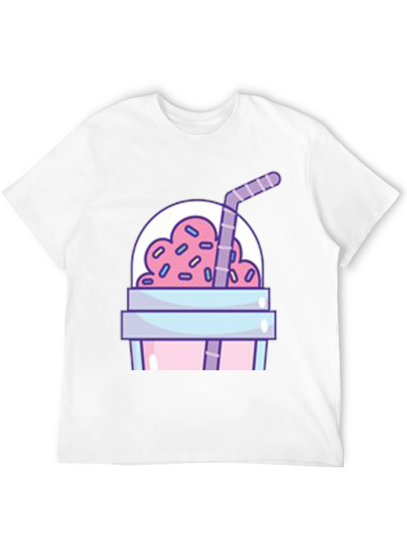 Milkshake Graphic Tee - Fun Novelty T-Shirt