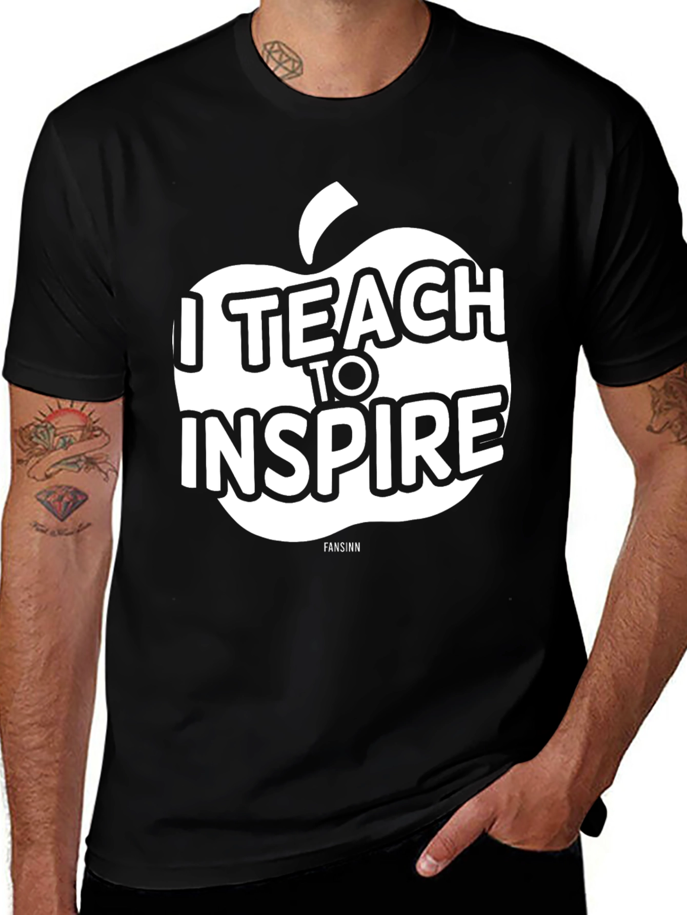 I Teach to Inspire Graphic T-Shirt