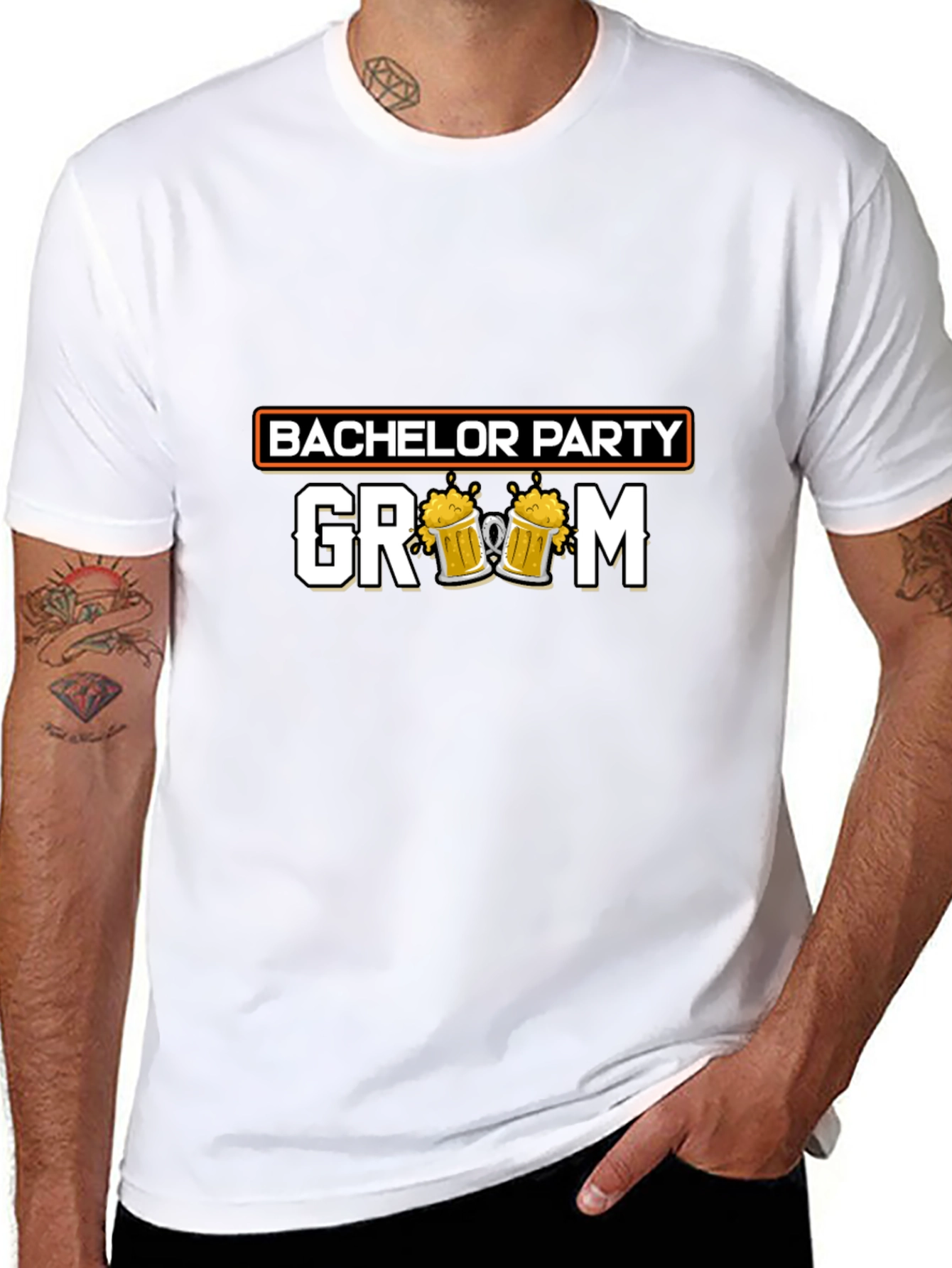 Bachelor Party Groom T-Shirt - Celebration Tee