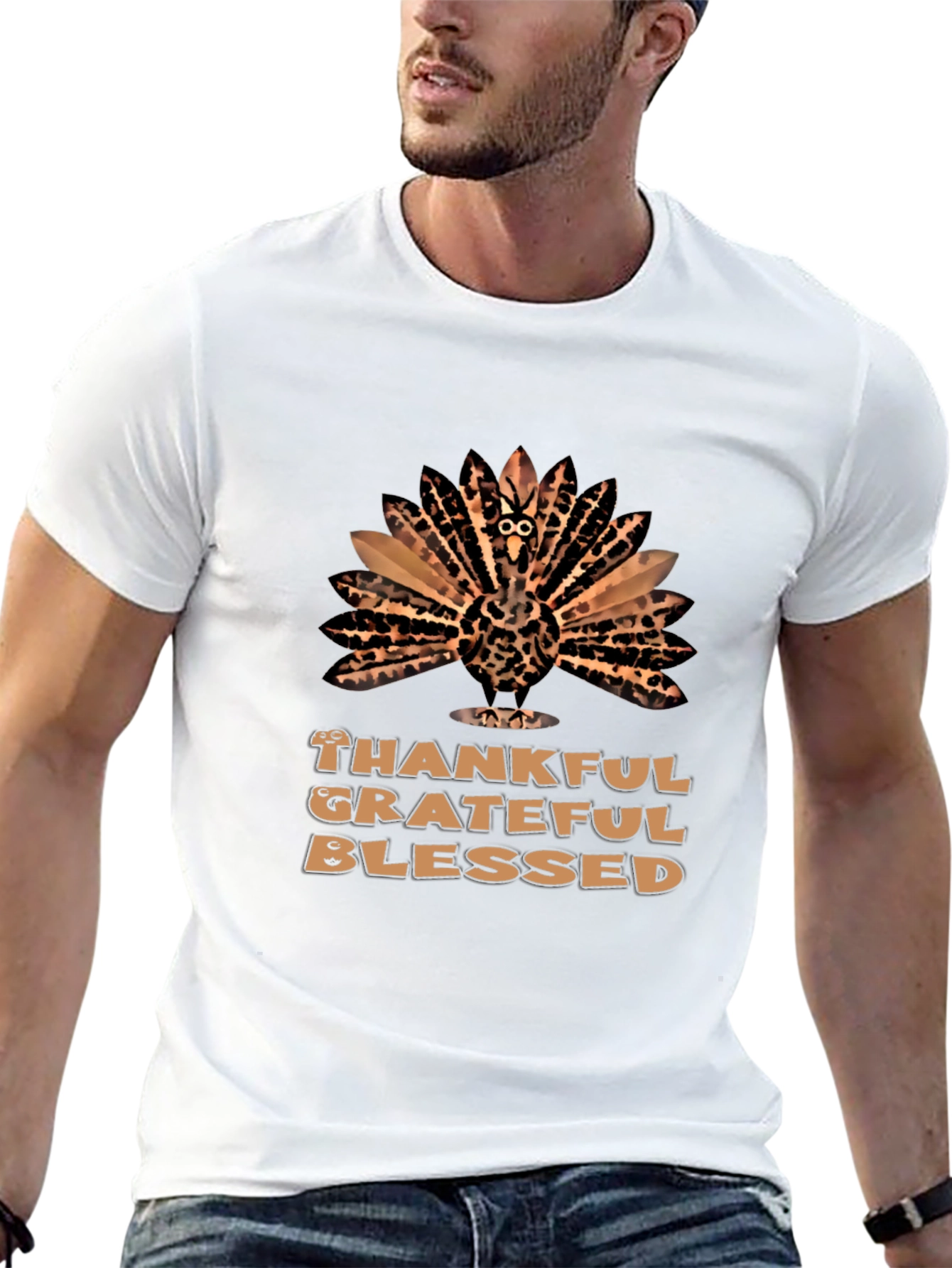 Thankful Turkey Graphic Tee