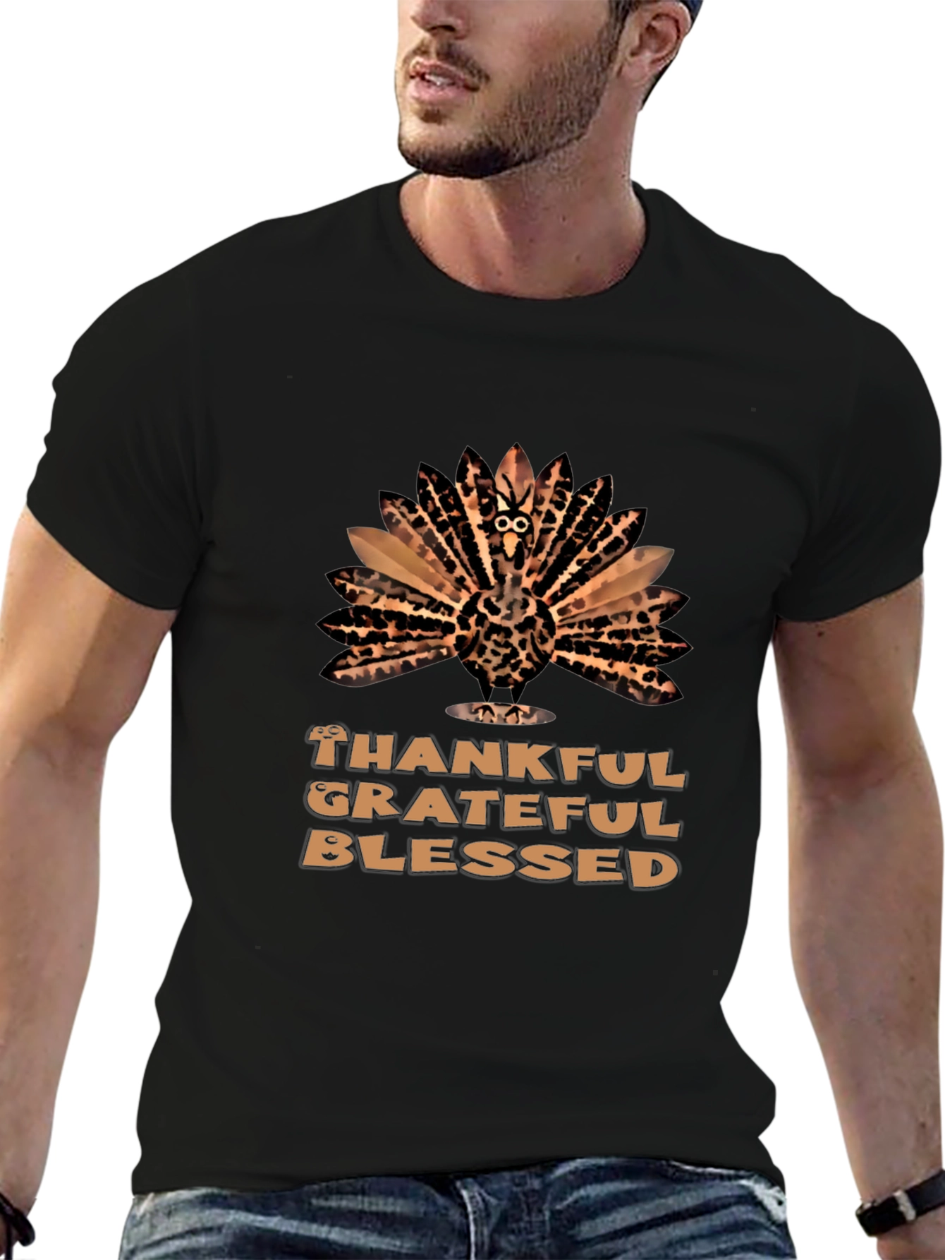 Thankful Turkey Graphic Tee