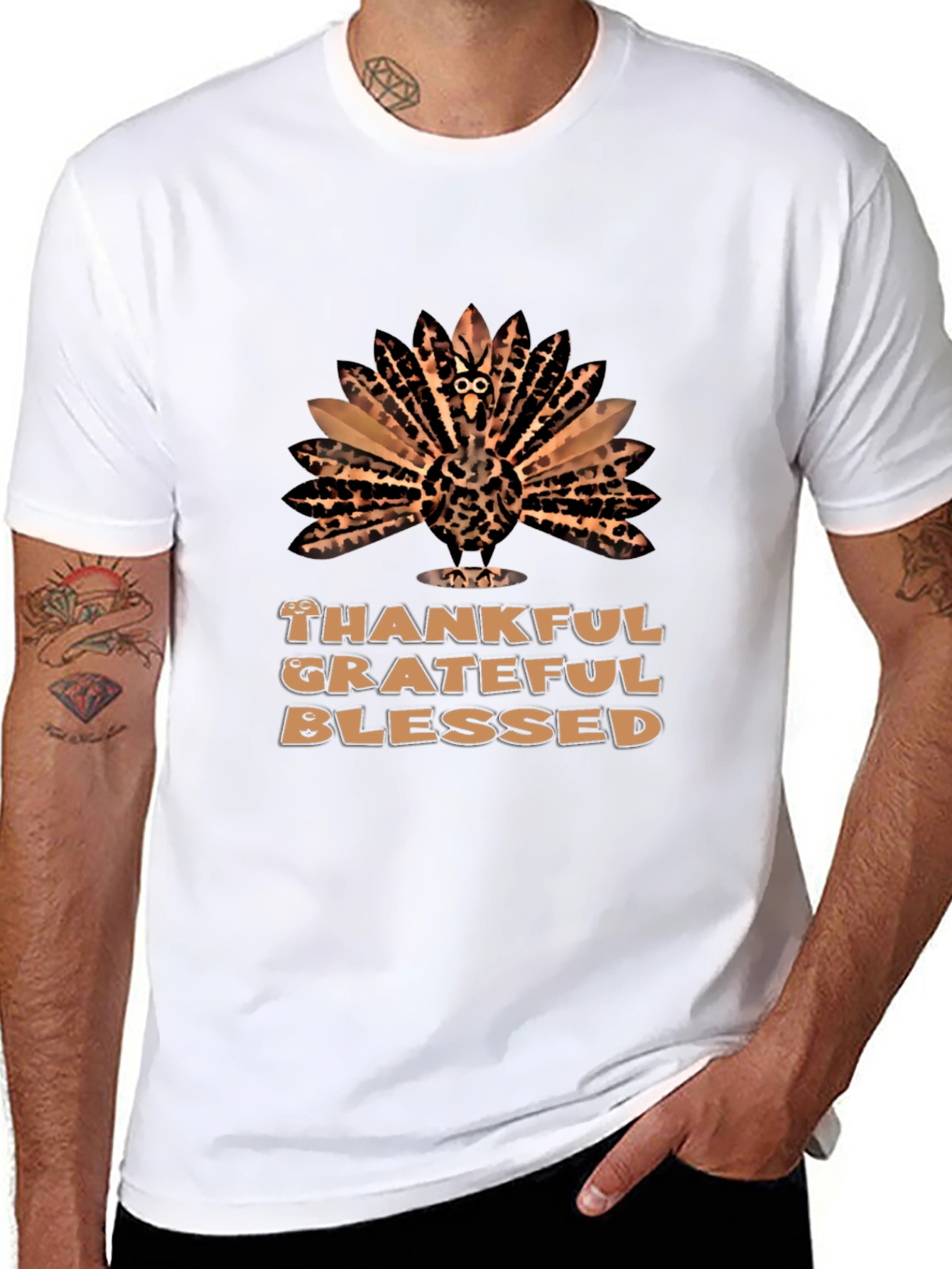 Thankful Turkey Graphic Tee