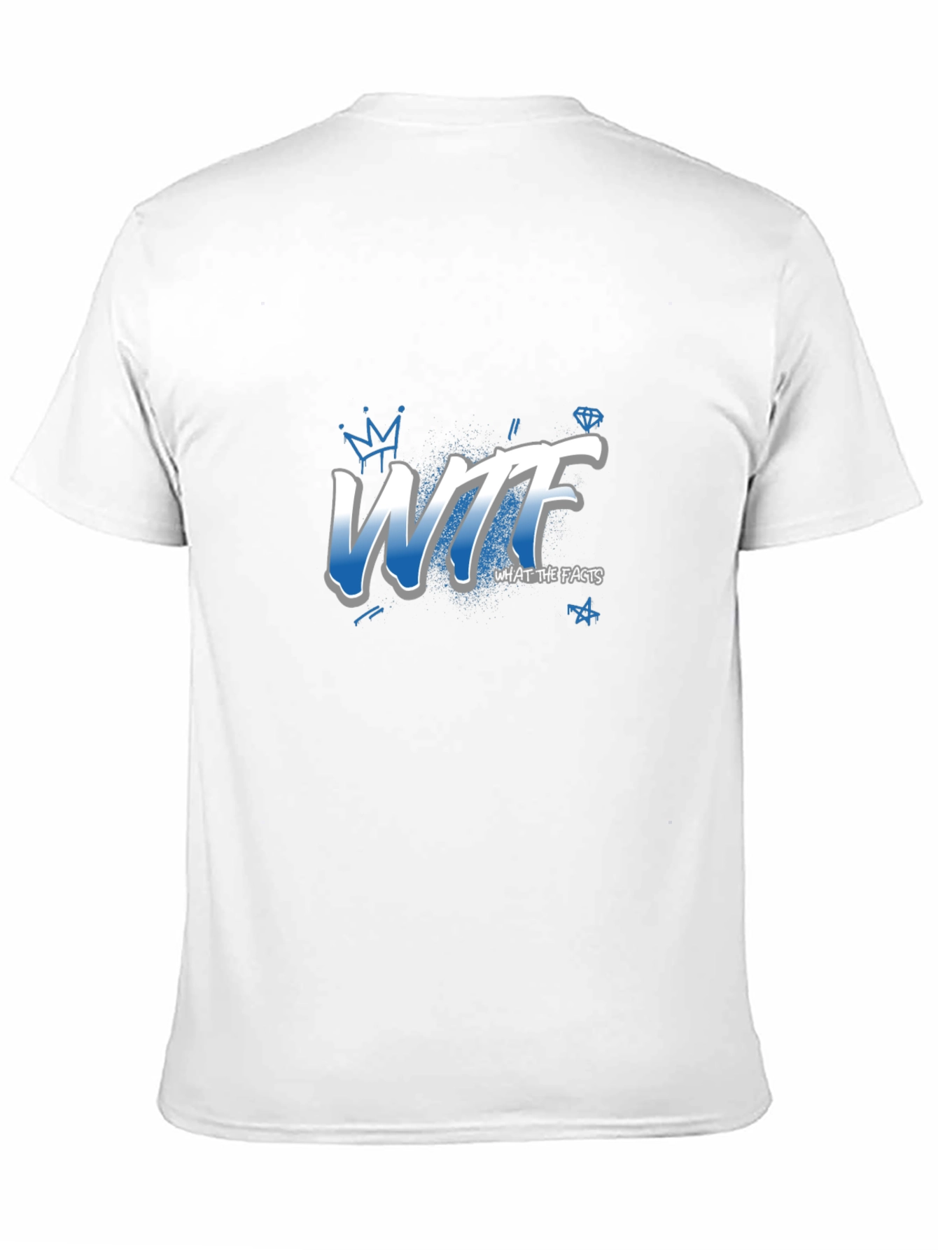 WTF What the Facts Black T-Shirt