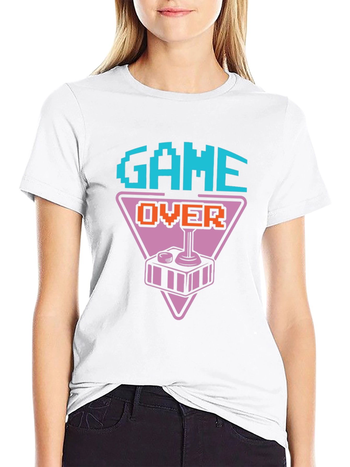 Retro Game Over T-Shirt - Classic Gamer Style