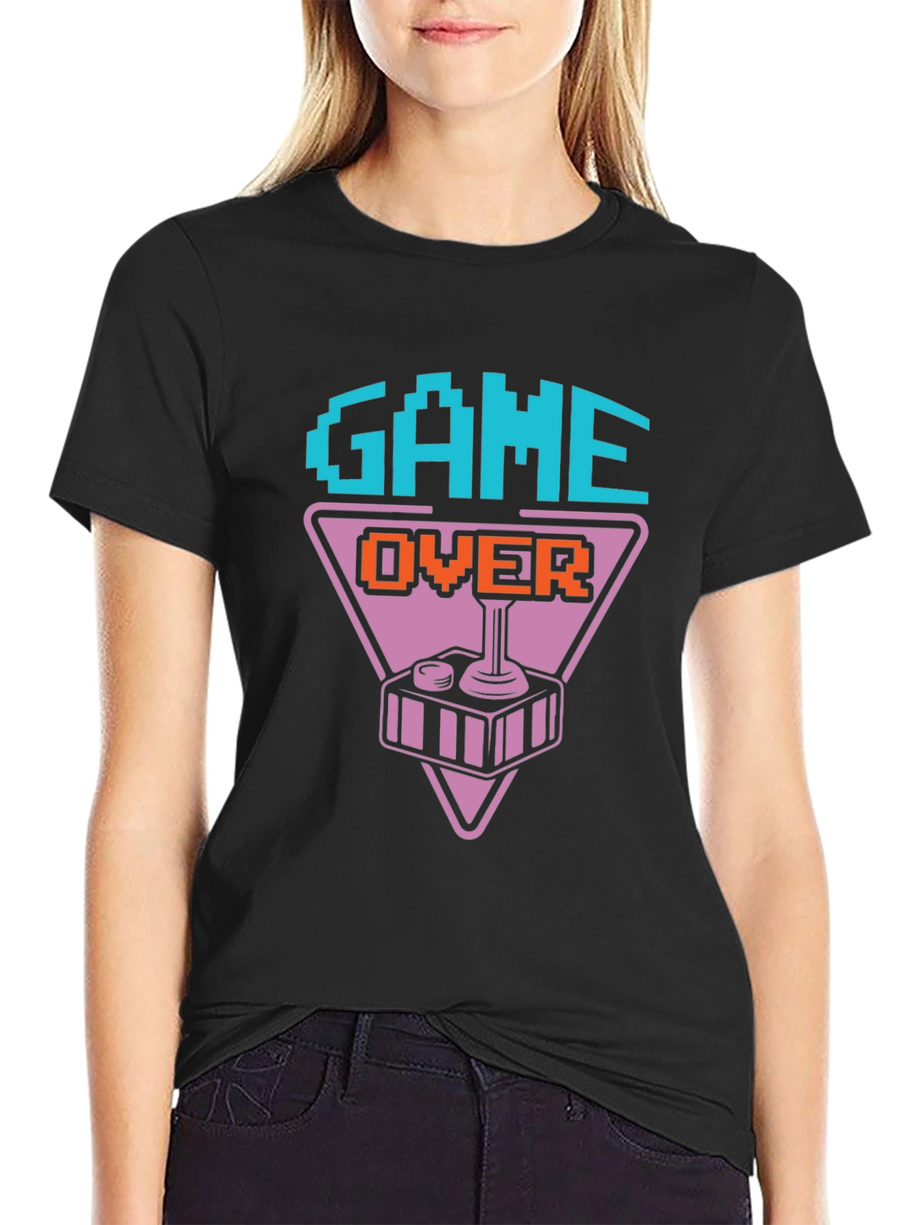 Retro Game Over T-Shirt - Classic Gamer Style