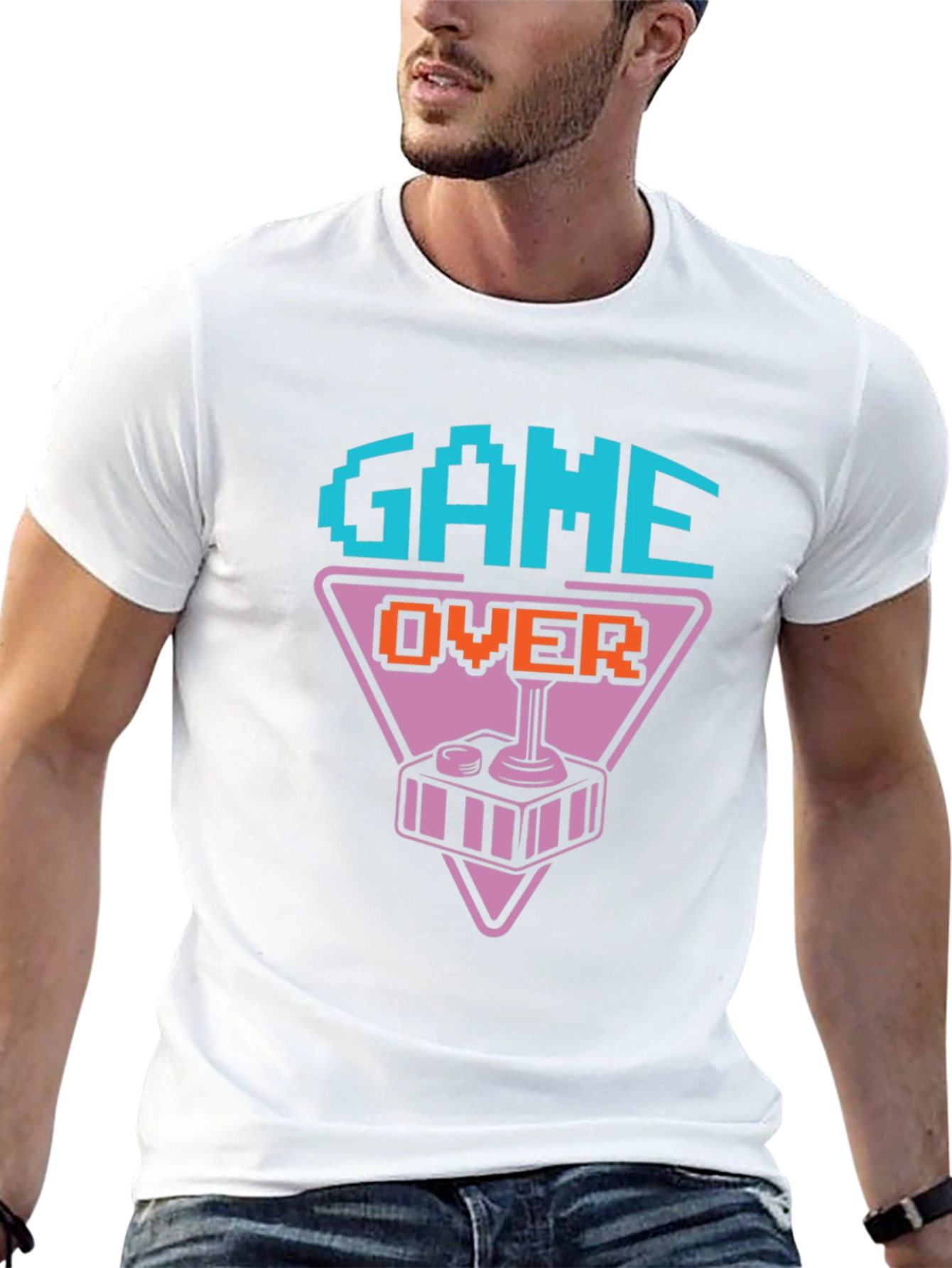 Retro Game Over T-Shirt - Classic Gamer Style