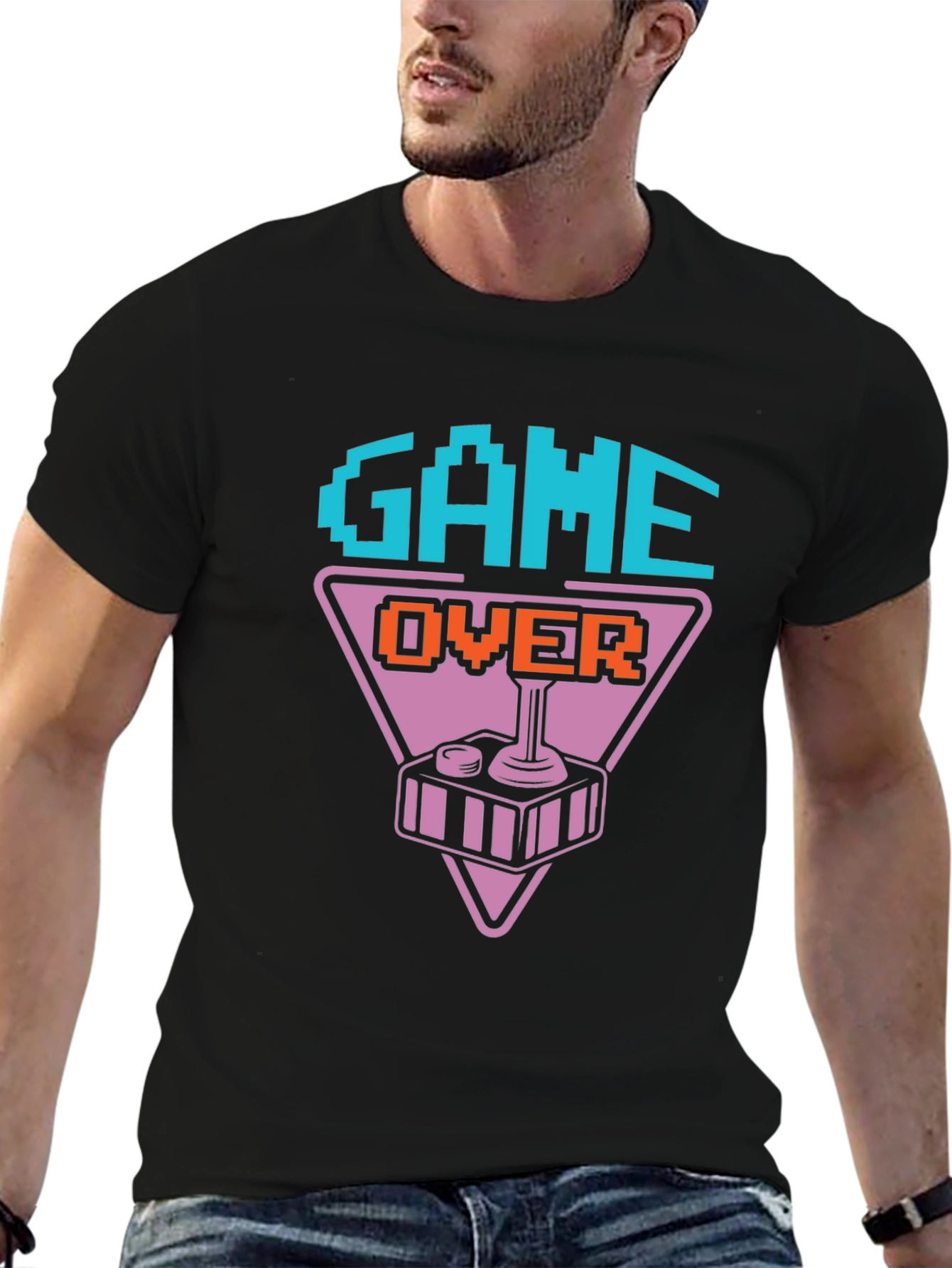 Retro Game Over T-Shirt - Classic Gamer Style