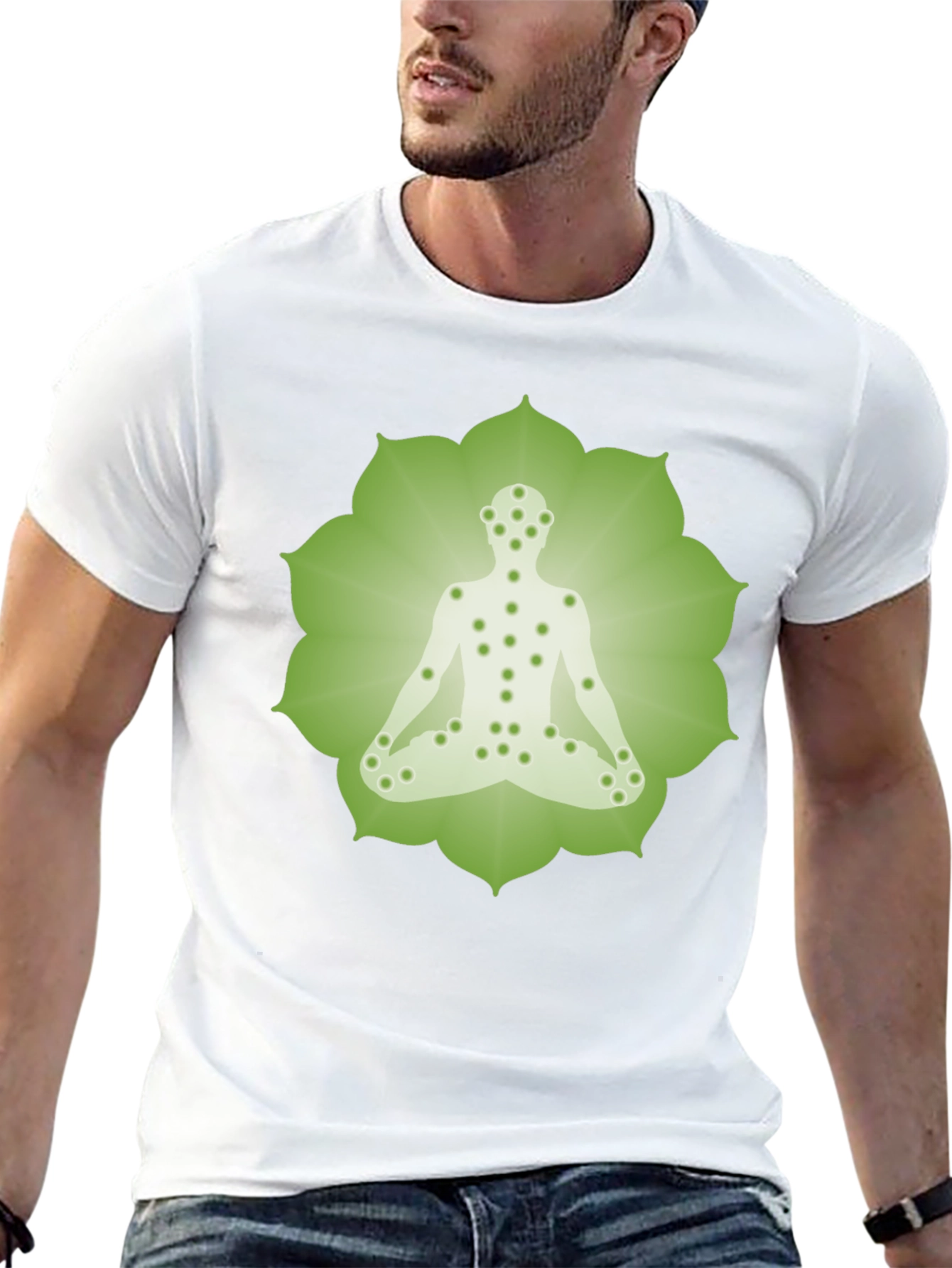 Heart Chakra Yoga T-Shirt - Spiritual Meditation Tee