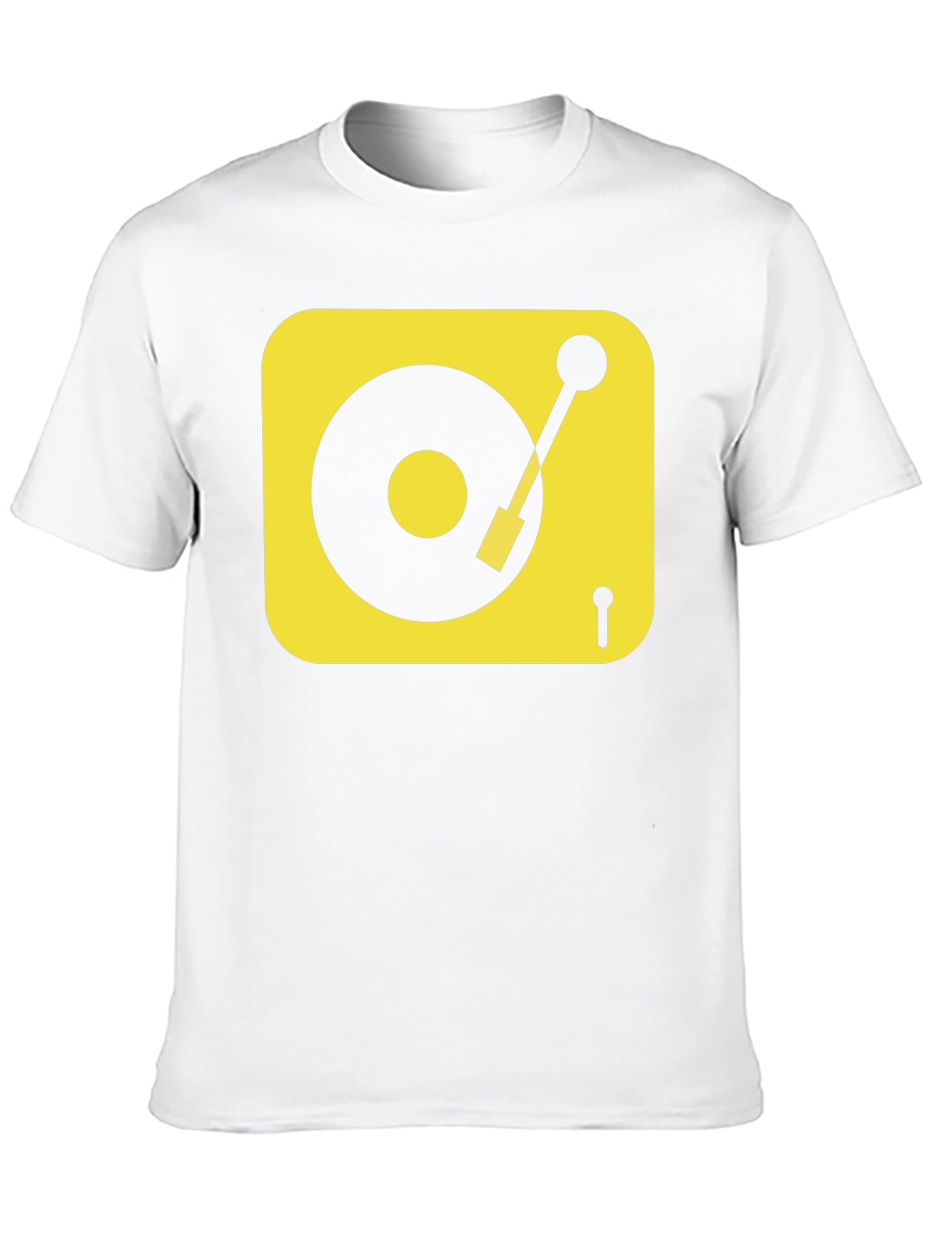 DJ Turntable Graphic Tee - Cool Music Lover Shirt