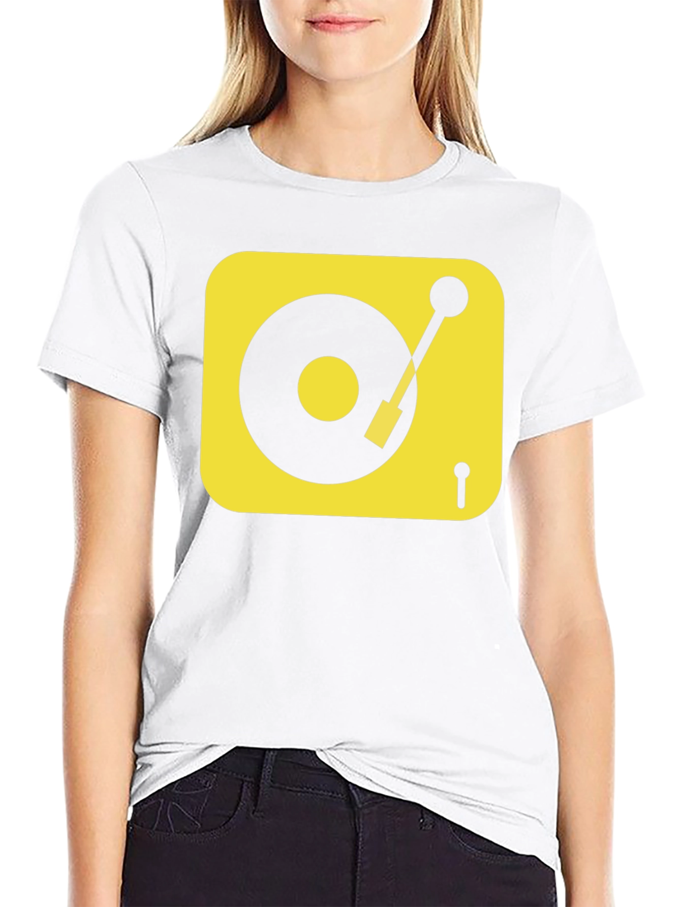 DJ Turntable Graphic Tee - Cool Music Lover Shirt