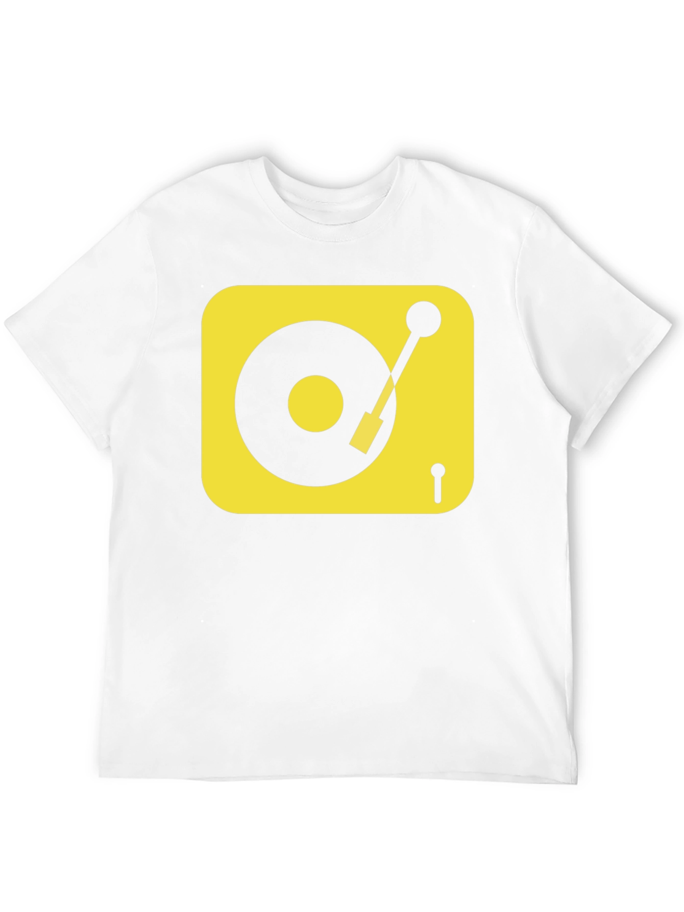 DJ Turntable Graphic Tee - Cool Music Lover Shirt