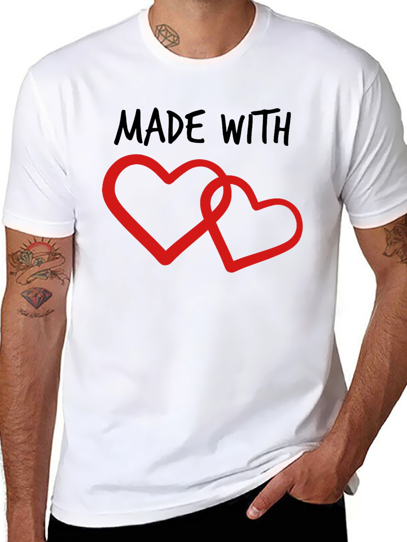 Made With Love Graphic T-Shirt
