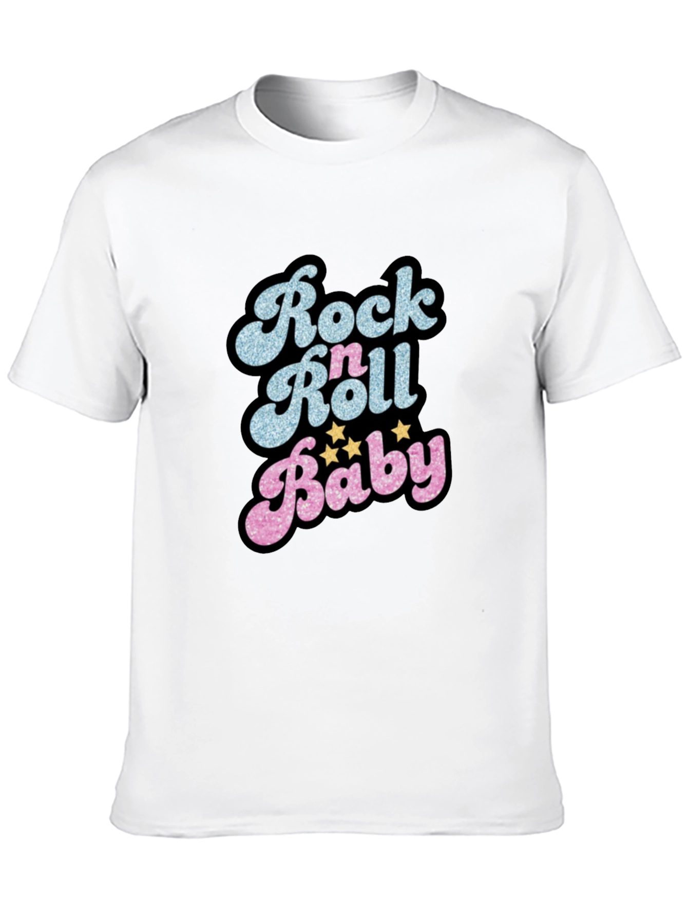 Rock n Roll Baby Graphic T-Shirt - Retro Style