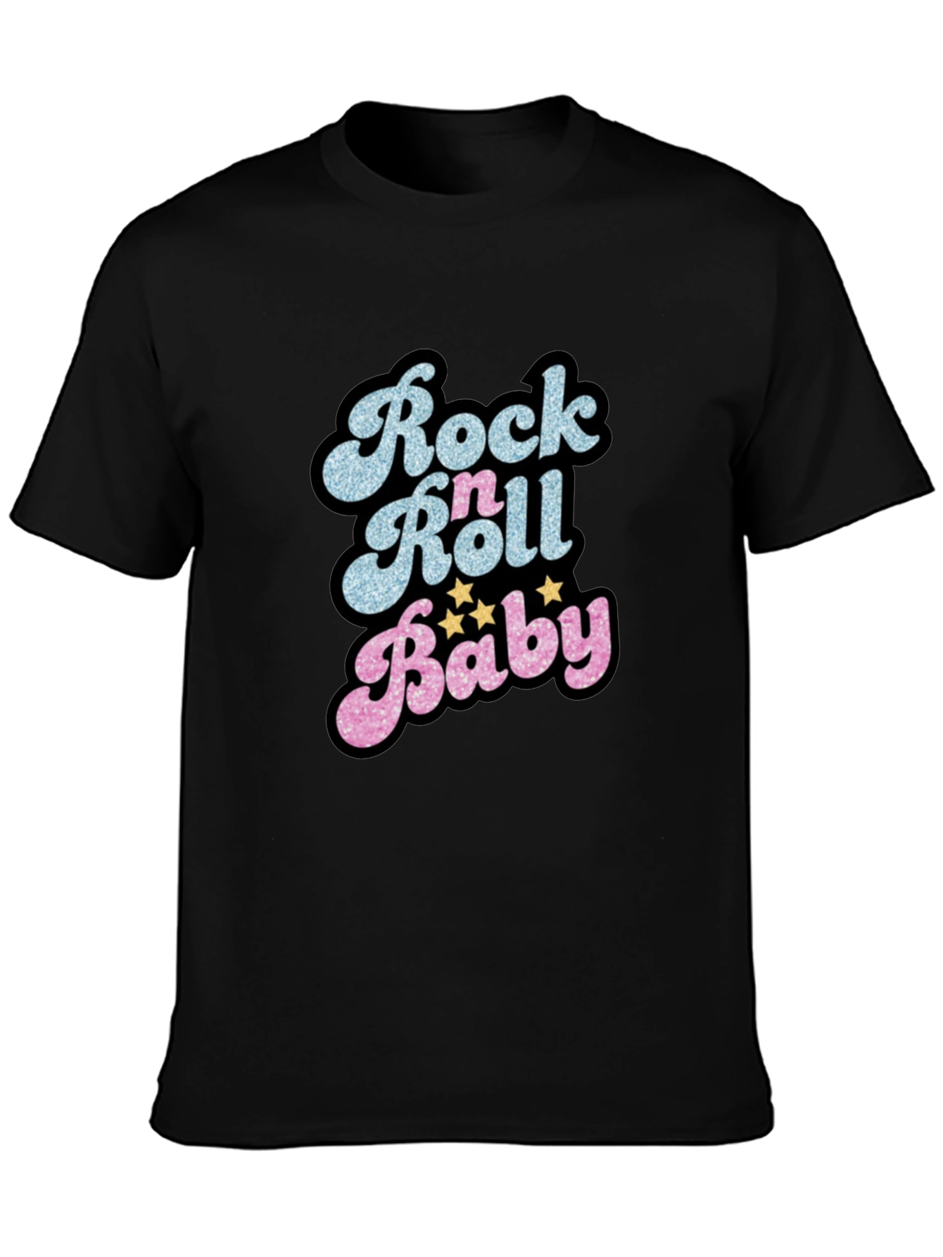 Rock n Roll Baby Graphic T-Shirt - Retro Style