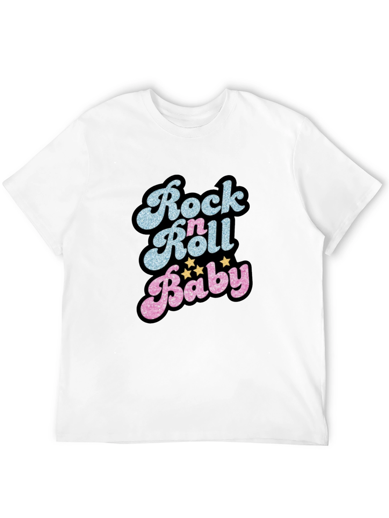 Rock n Roll Baby Graphic T-Shirt - Retro Style