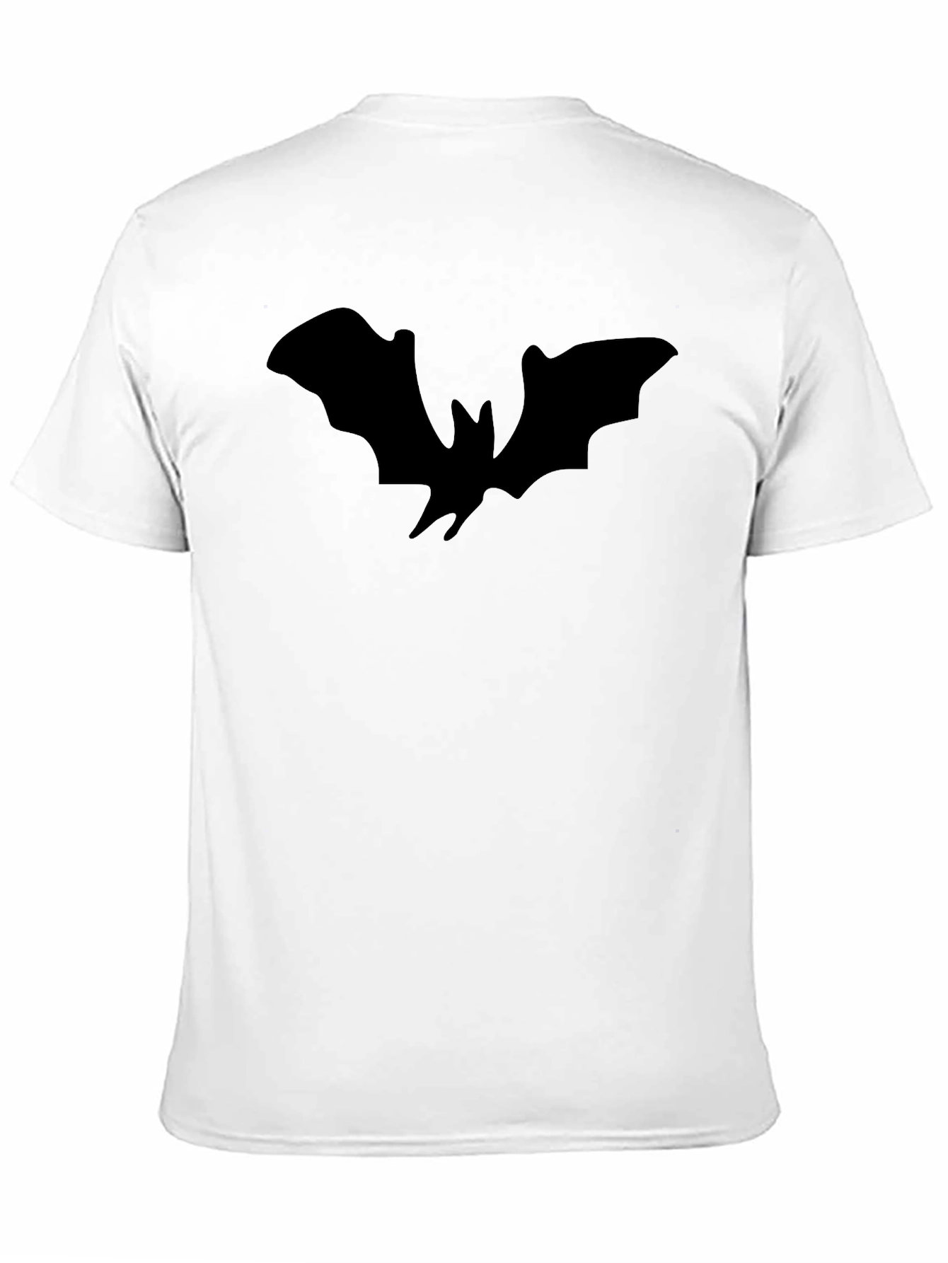 Bat Silhouette Black T-Shirt