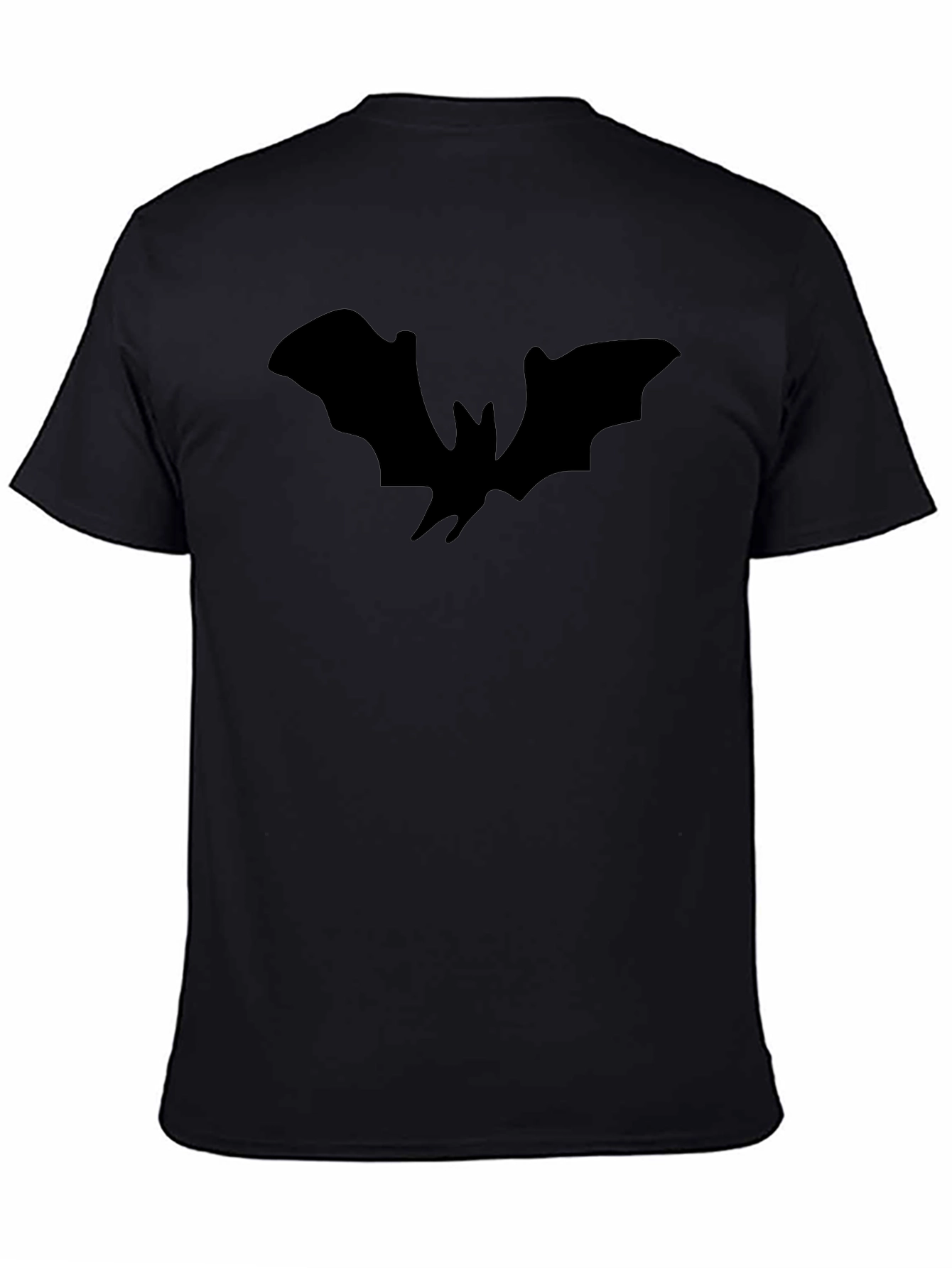 Bat Silhouette Black T-Shirt