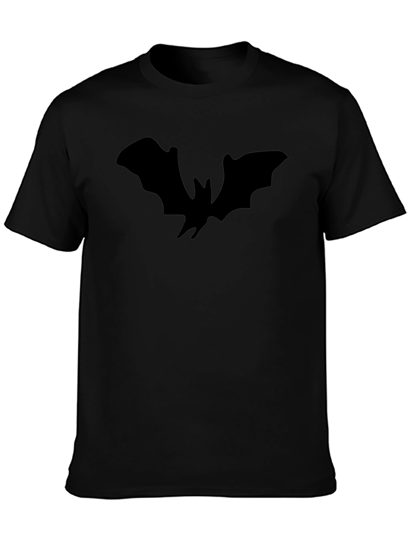 Bat Silhouette Black T-Shirt