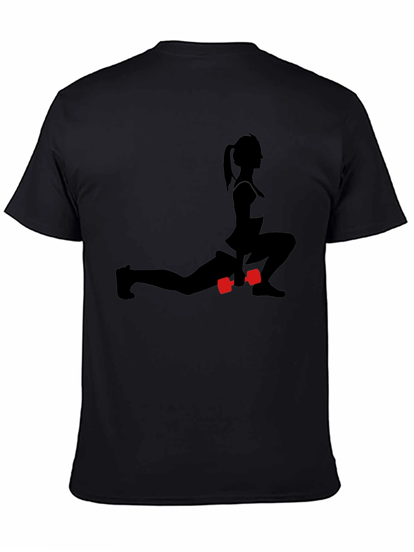 Fitness Silhouette T-Shirt - Workout Ready