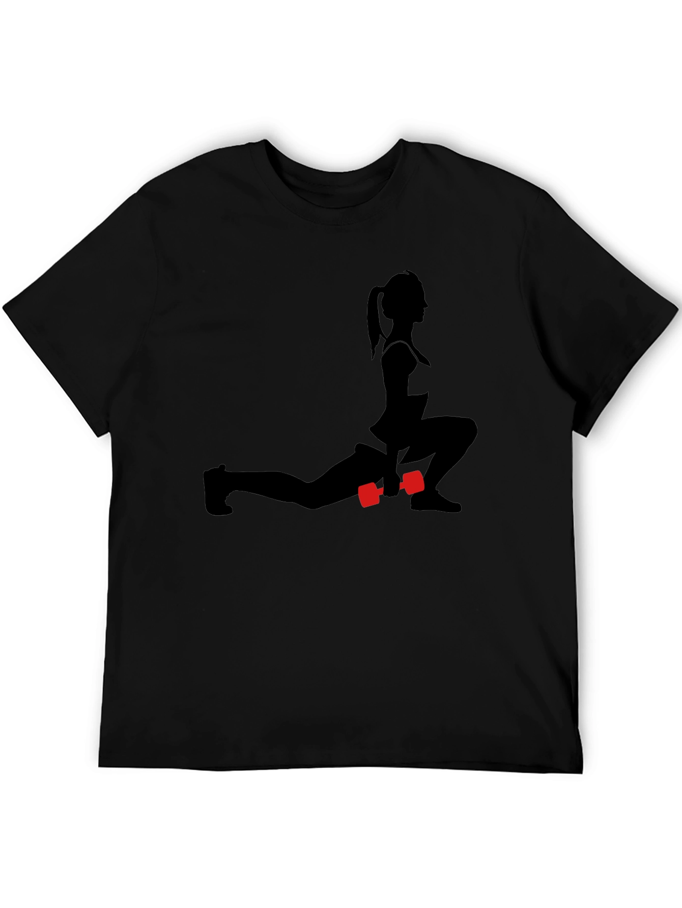 Fitness Silhouette T-Shirt - Workout Ready