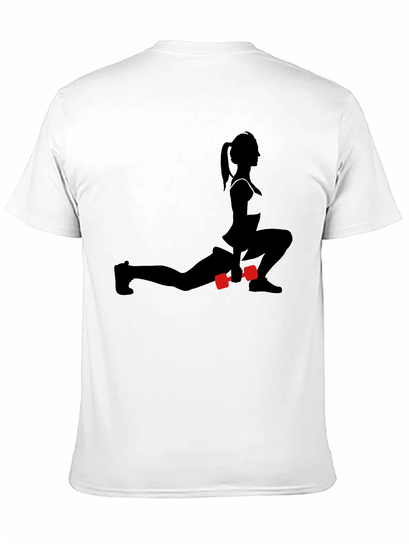 Fitness Silhouette T-Shirt - Workout Ready