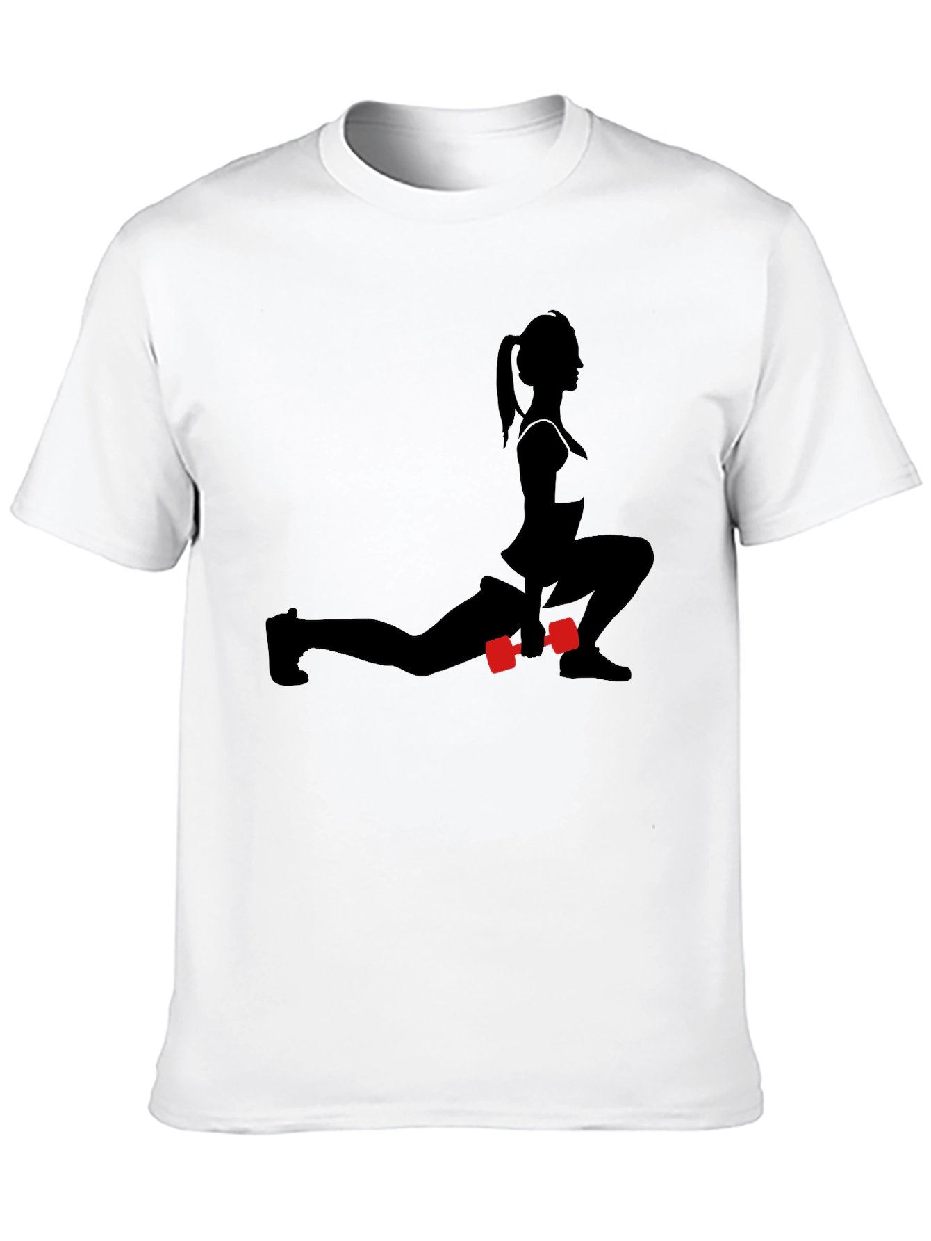 Fitness Silhouette T-Shirt - Workout Ready