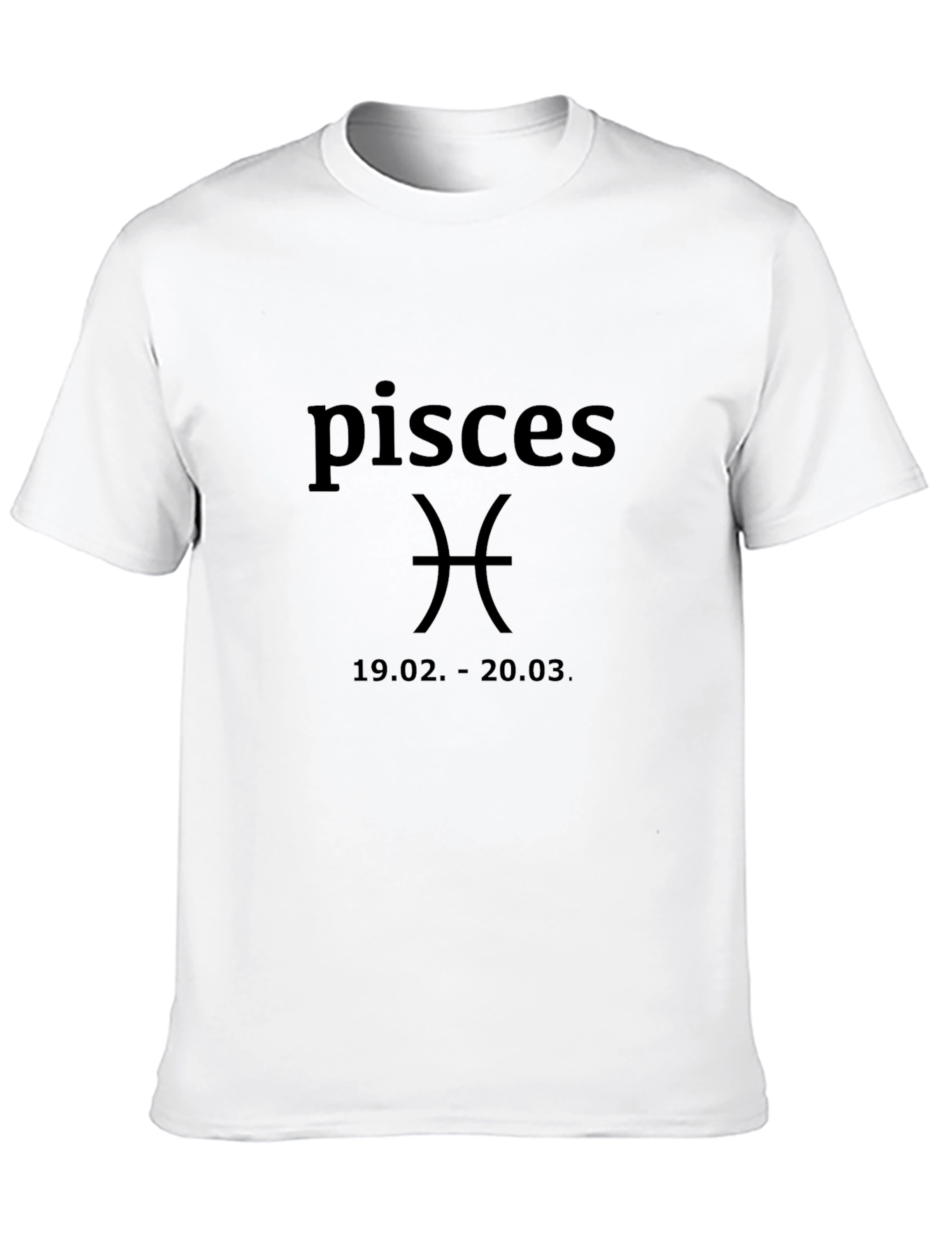 Pisces Zodiac T-Shirt - February-March Birthday Gift