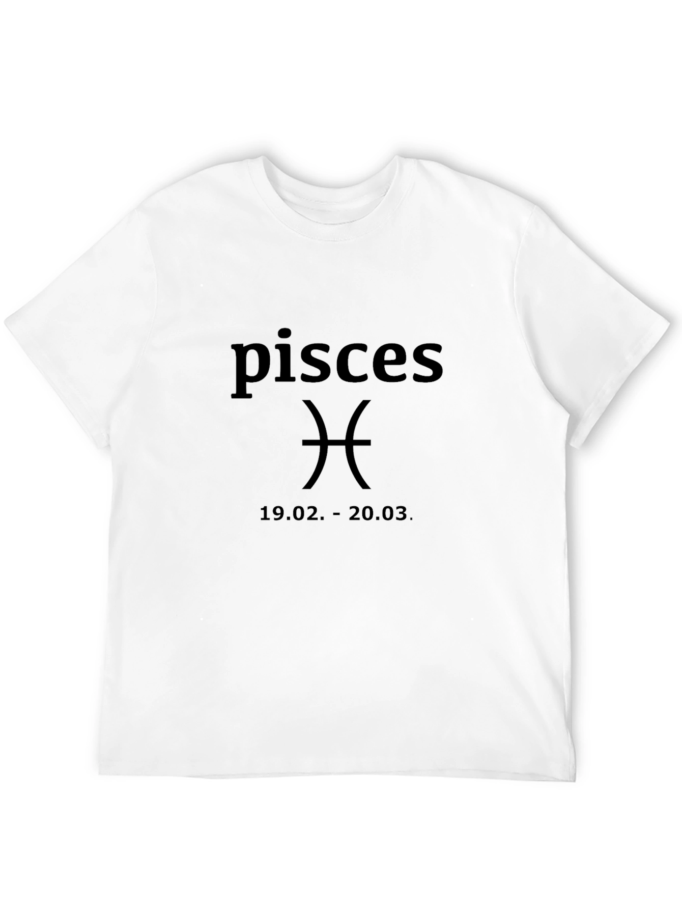 Pisces Zodiac T-Shirt - February-March Birthday Gift