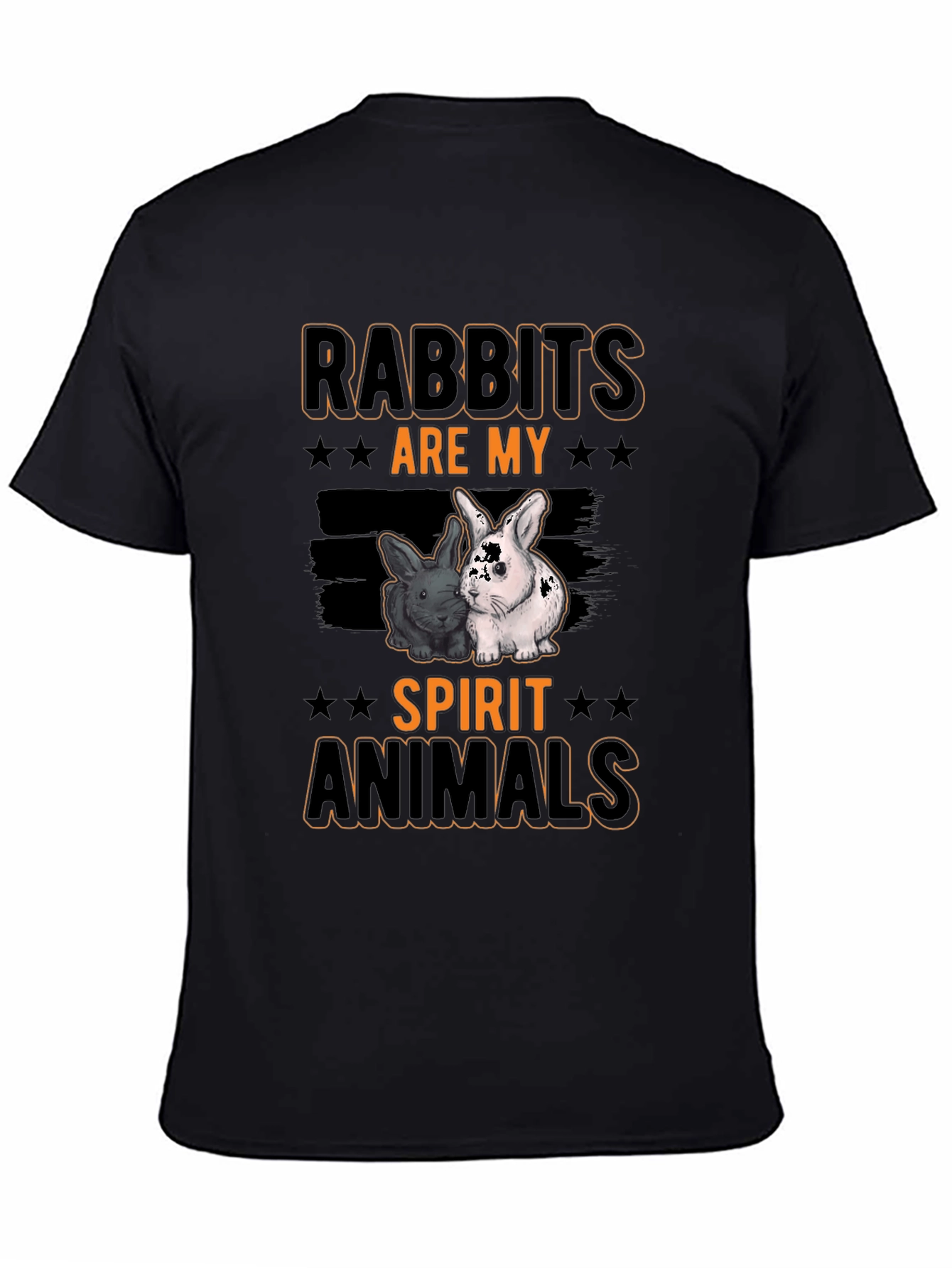 Rabbits Are My Spirit Animals Graphic T-Shirt