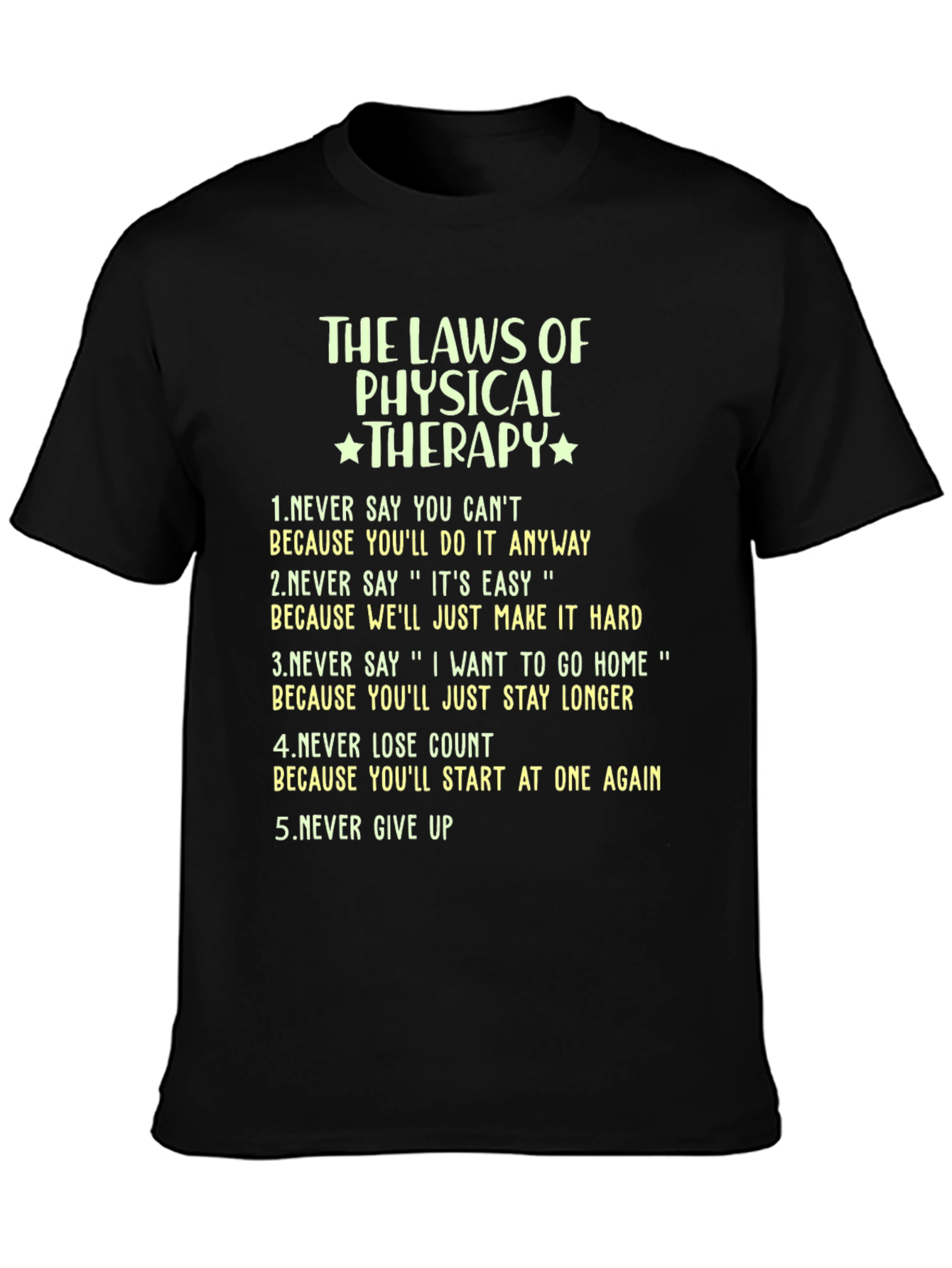 Physical Therapy Laws T-Shirt