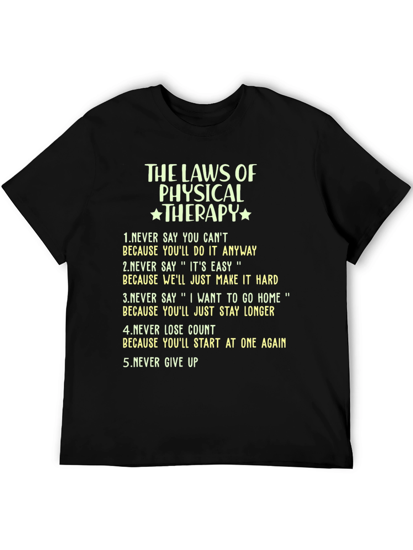 Physical Therapy Laws T-Shirt