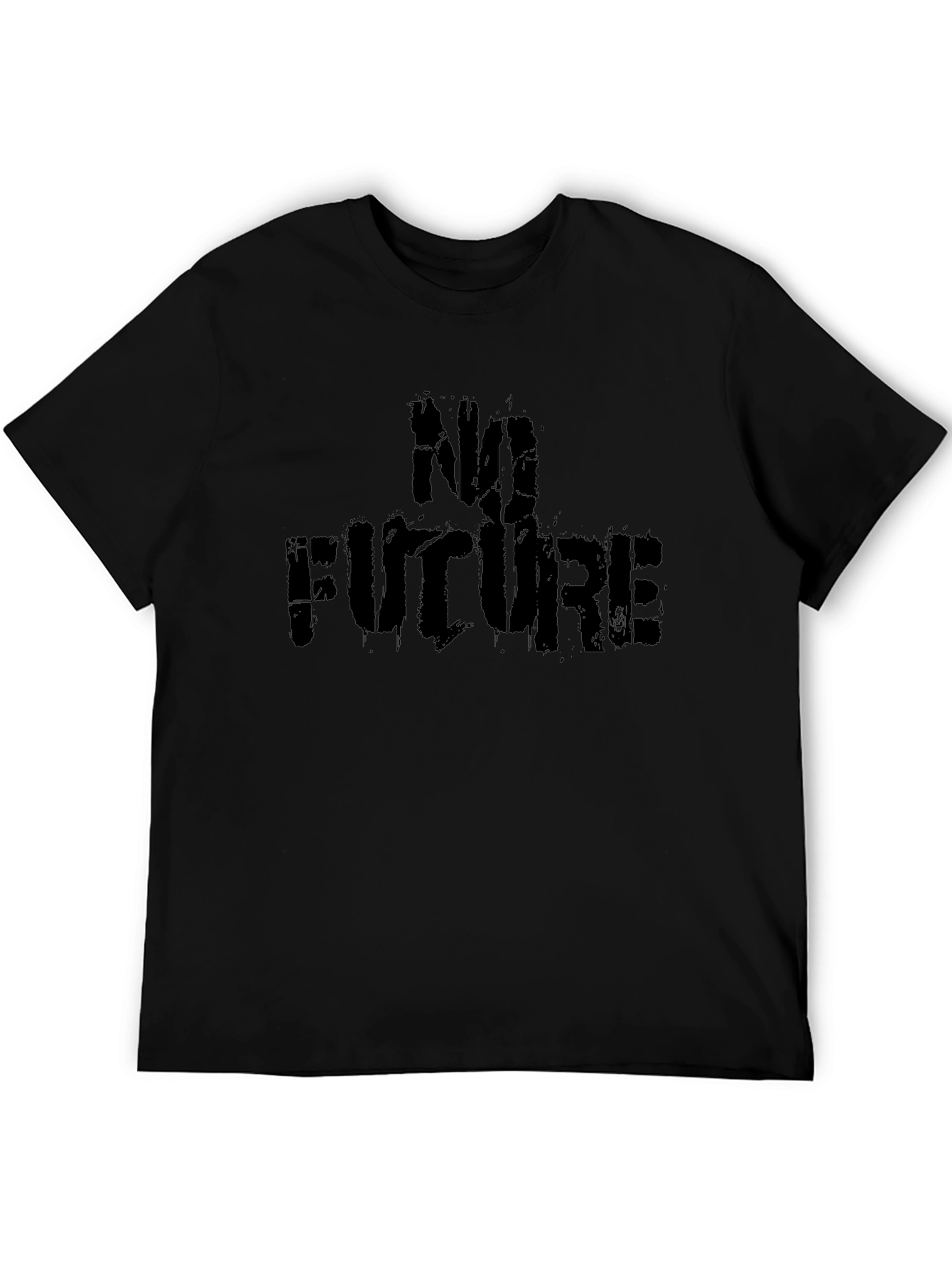 No Future Graphic Tee - Dark Humor T-Shirt
