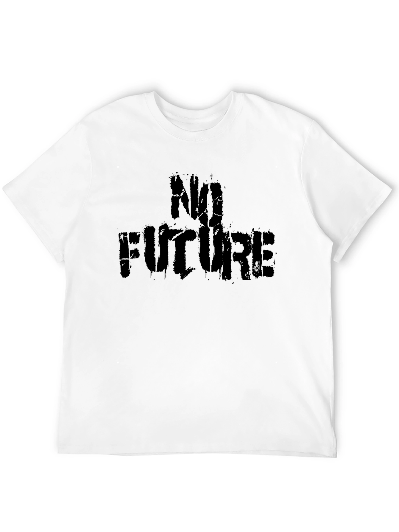 No Future Graphic Tee - Dark Humor T-Shirt