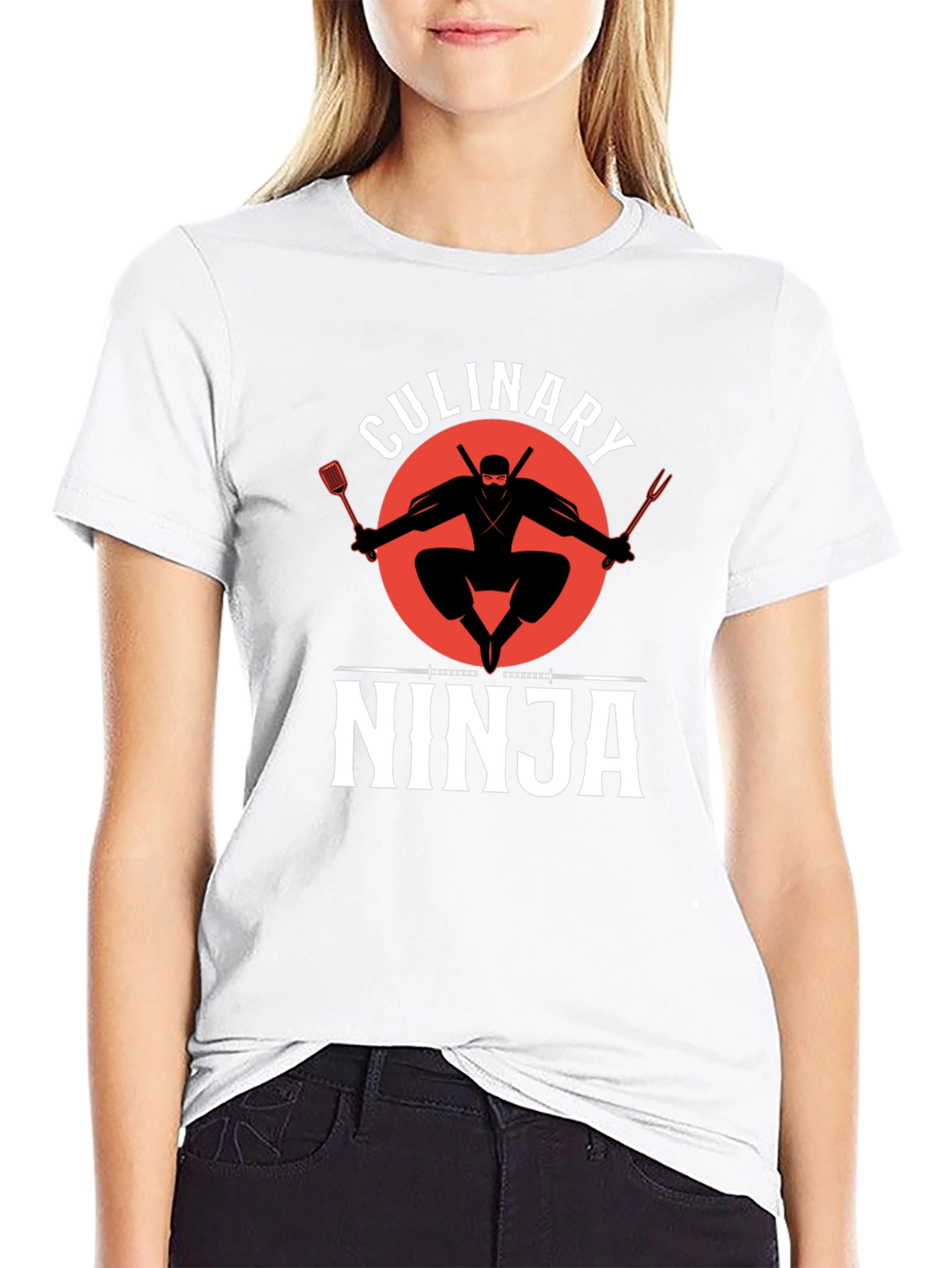 Culinary Ninja T-Shirt - Black Graphic Tee