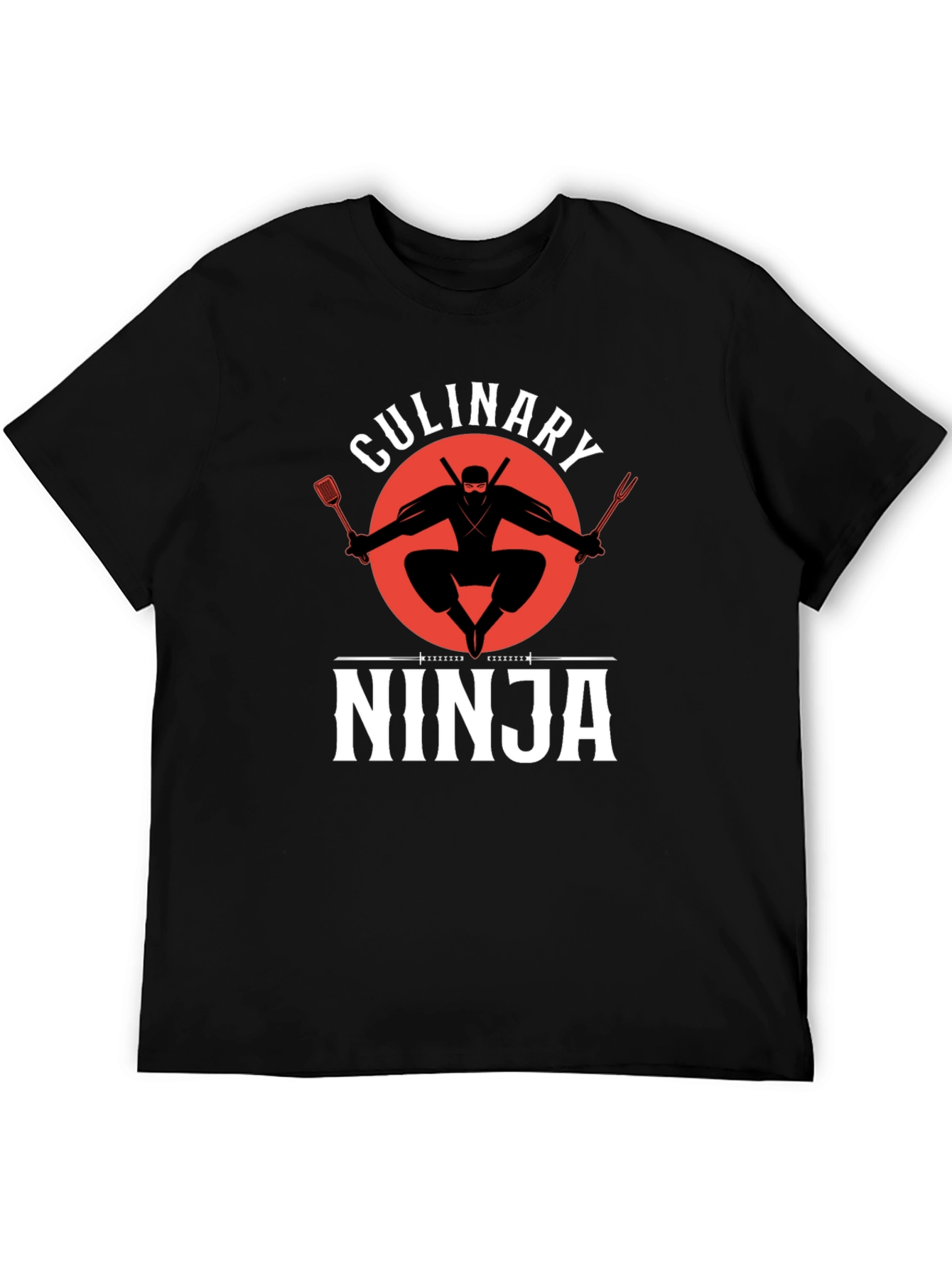 Culinary Ninja T-Shirt - Black Graphic Tee