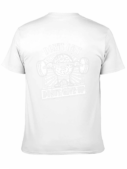 Donut Quit Funny Workout T-Shirt