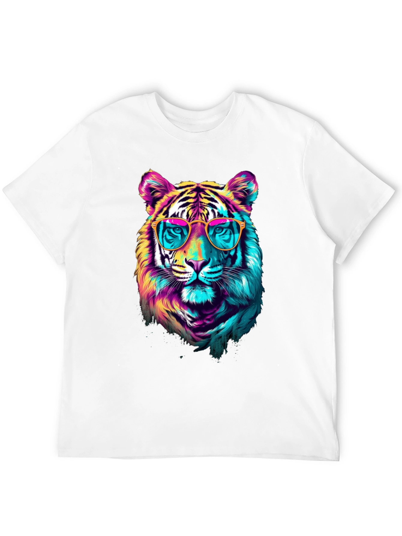 Cool Cat Tee - Tiger with Sunglasses