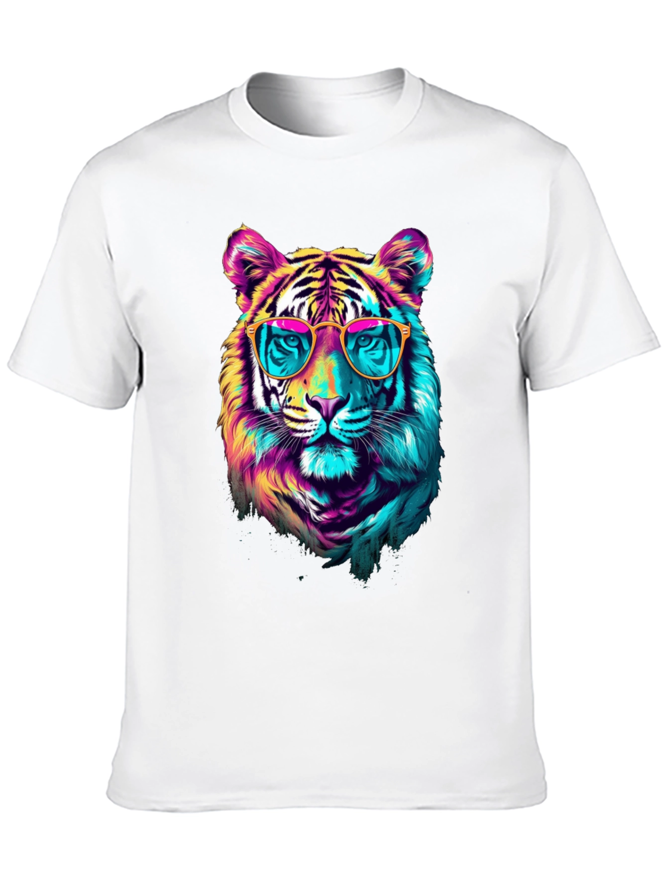 Cool Cat Tee - Tiger with Sunglasses