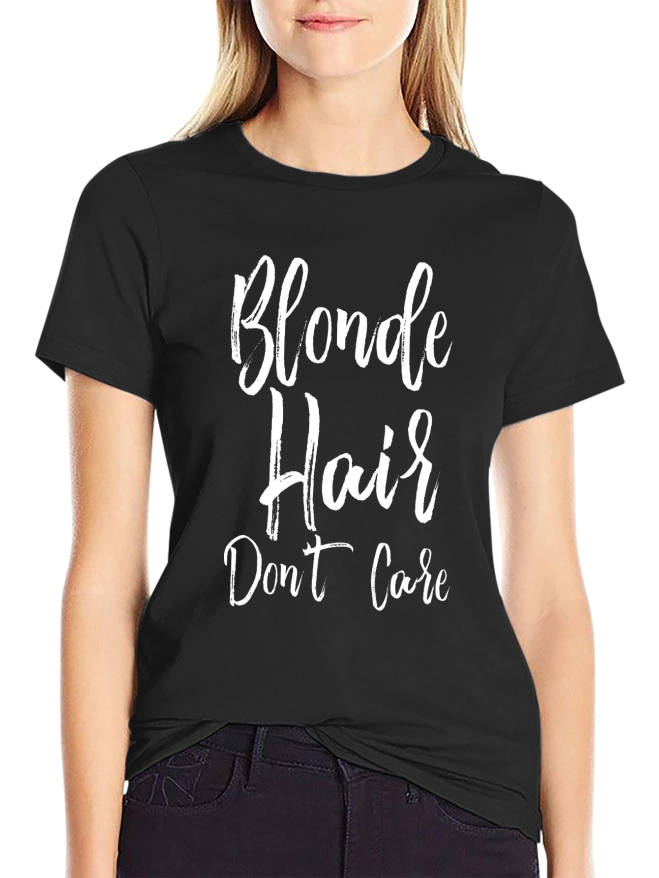 Blonde Hair Dont Care T-Shirt