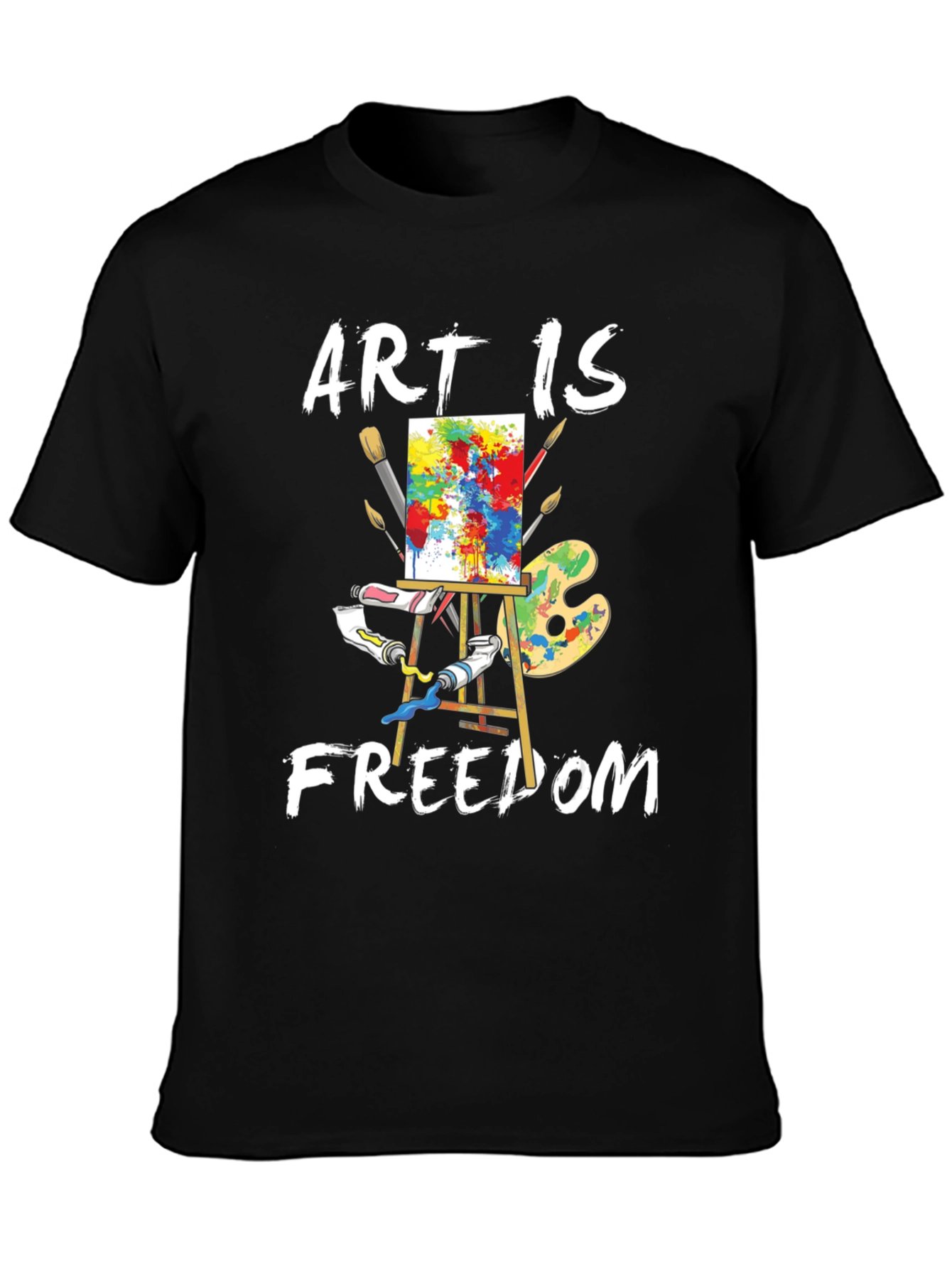 Art Is Freedom T-Shirt - Artist Design