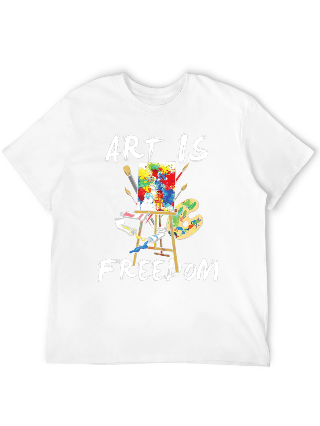 Art Is Freedom T-Shirt - Artist Design
