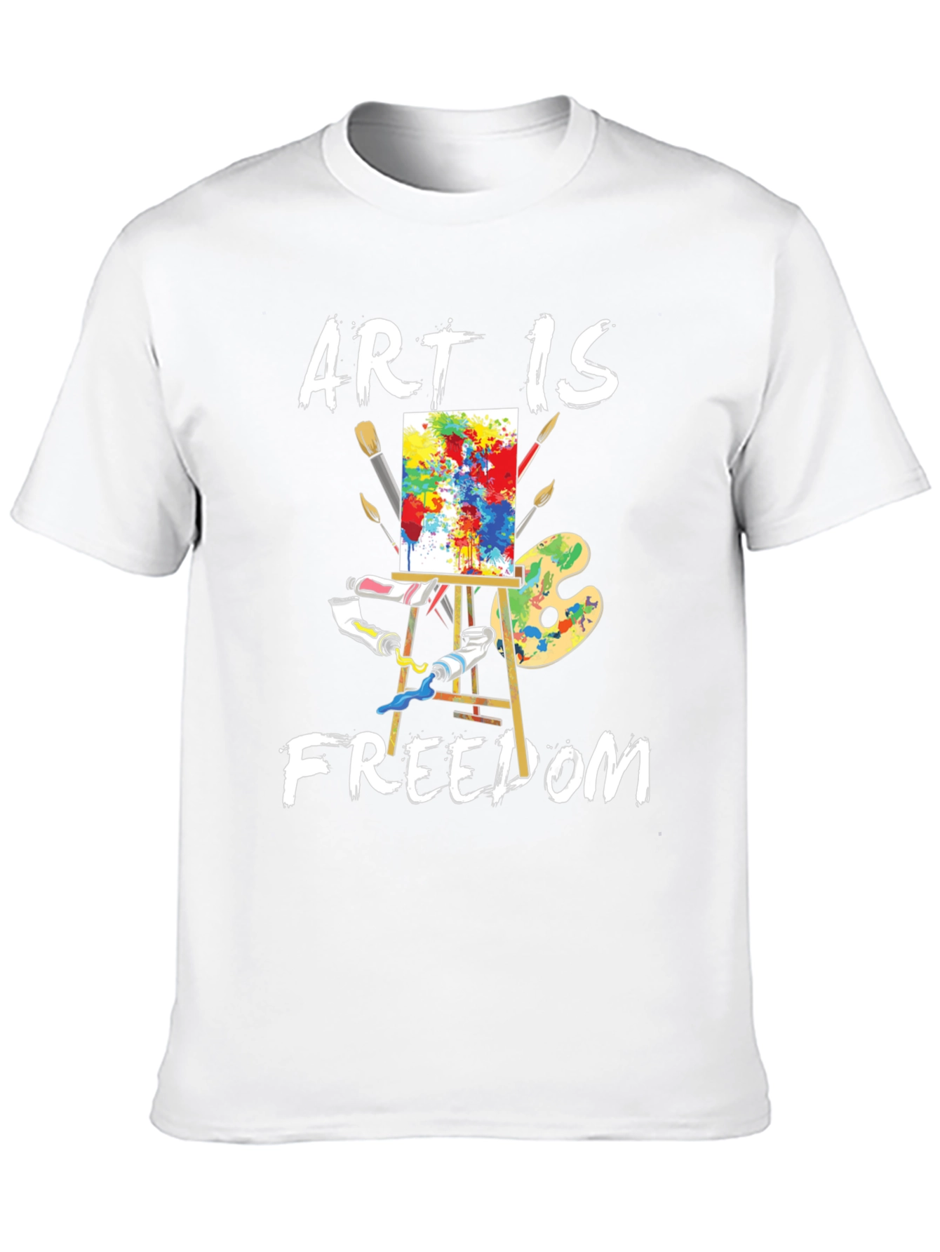 Art Is Freedom T-Shirt - Artist Design