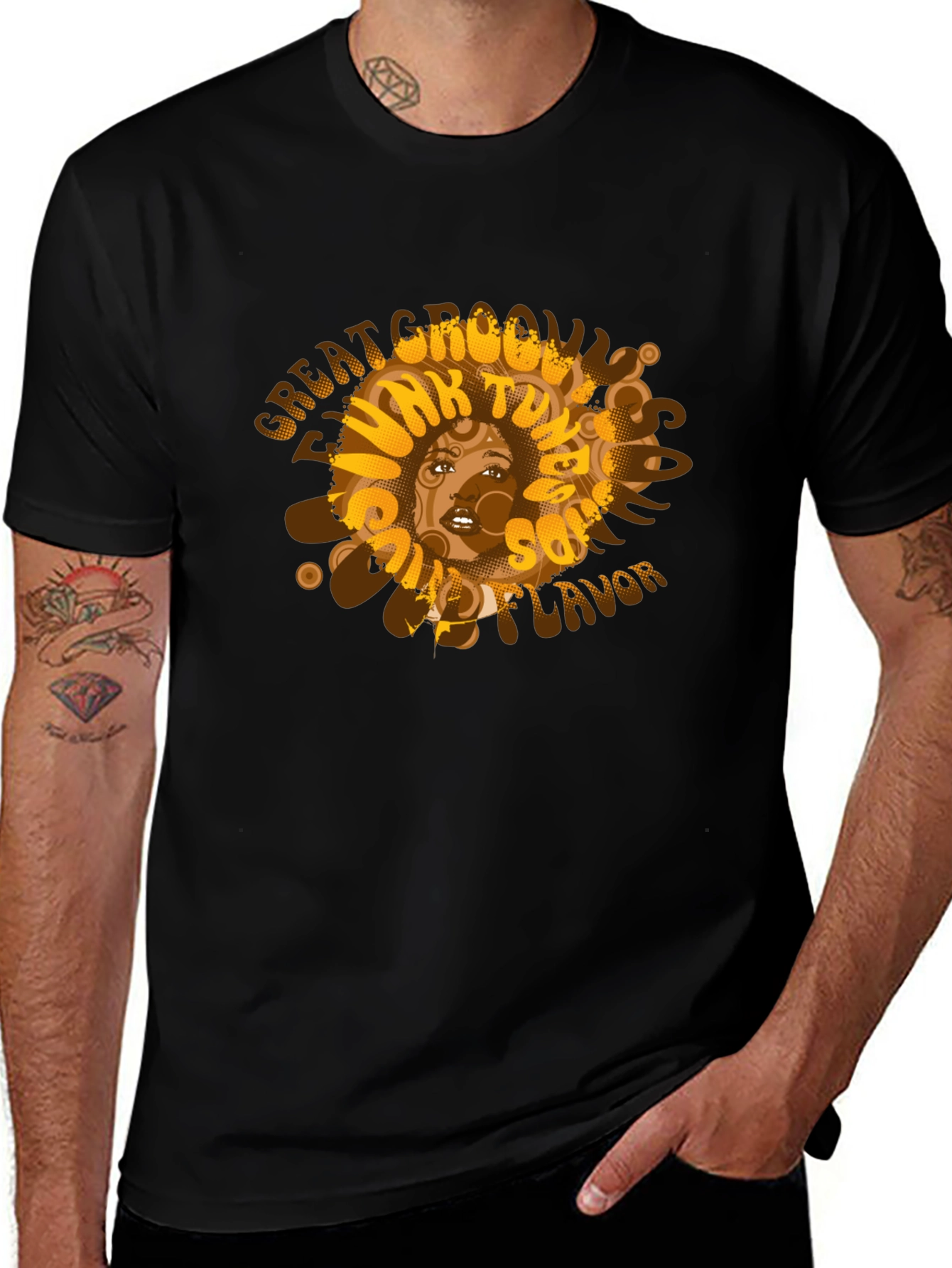 Groovy Funk Tunes Soul T-Shirt