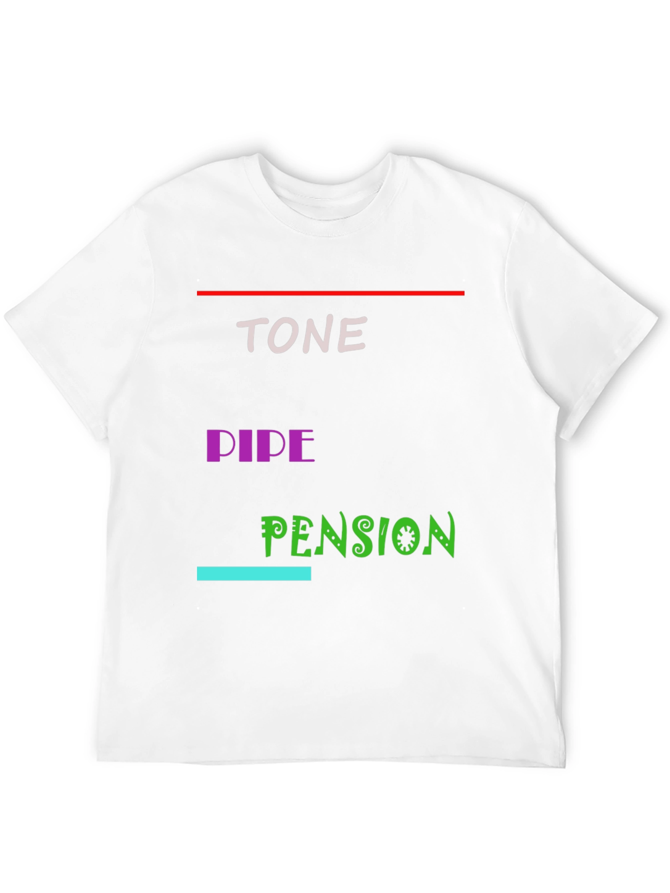 Tone Pipe Pension Black T-Shirt