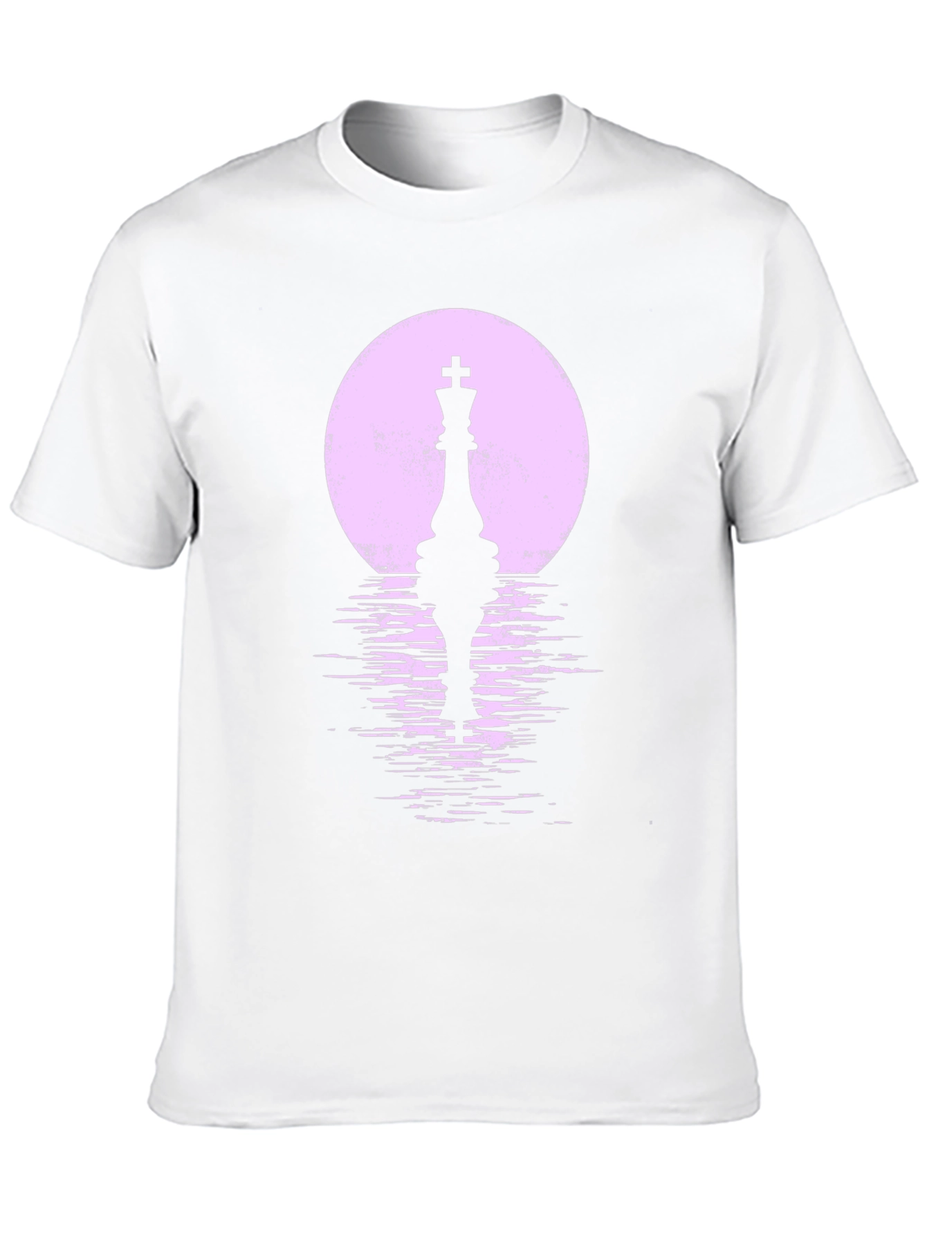 Chess King Silhouette T-Shirt - Stylish Graphic Tee