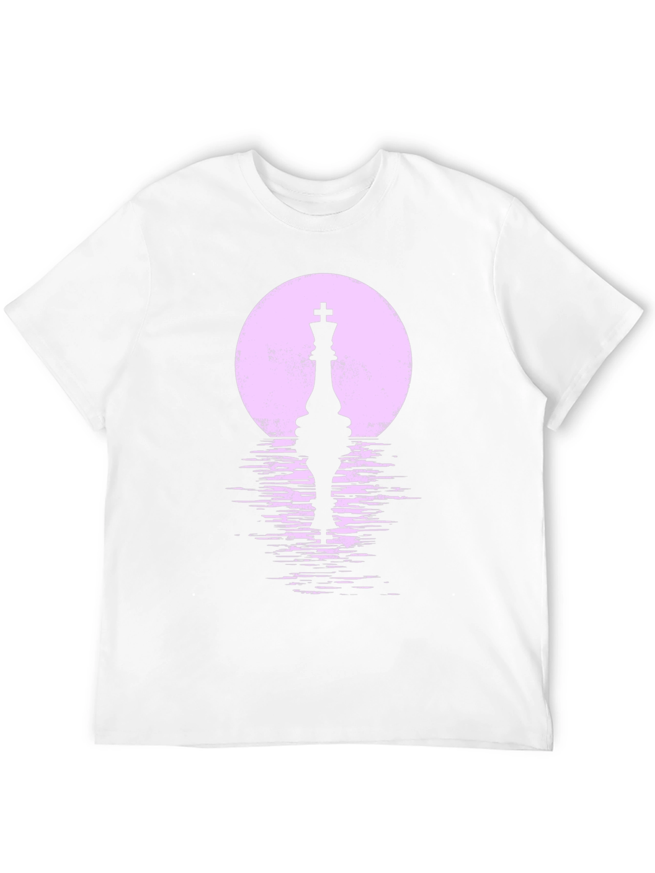 Chess King Silhouette T-Shirt - Stylish Graphic Tee