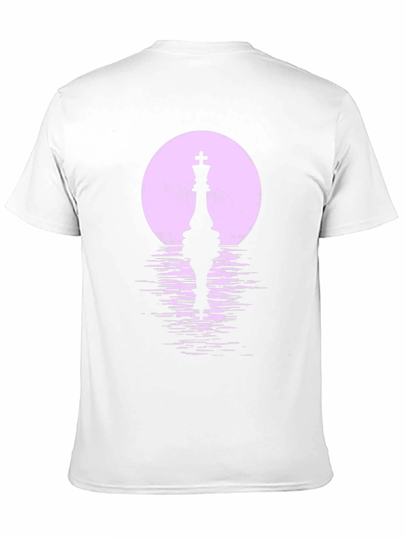 Chess King Silhouette T-Shirt - Stylish Graphic Tee