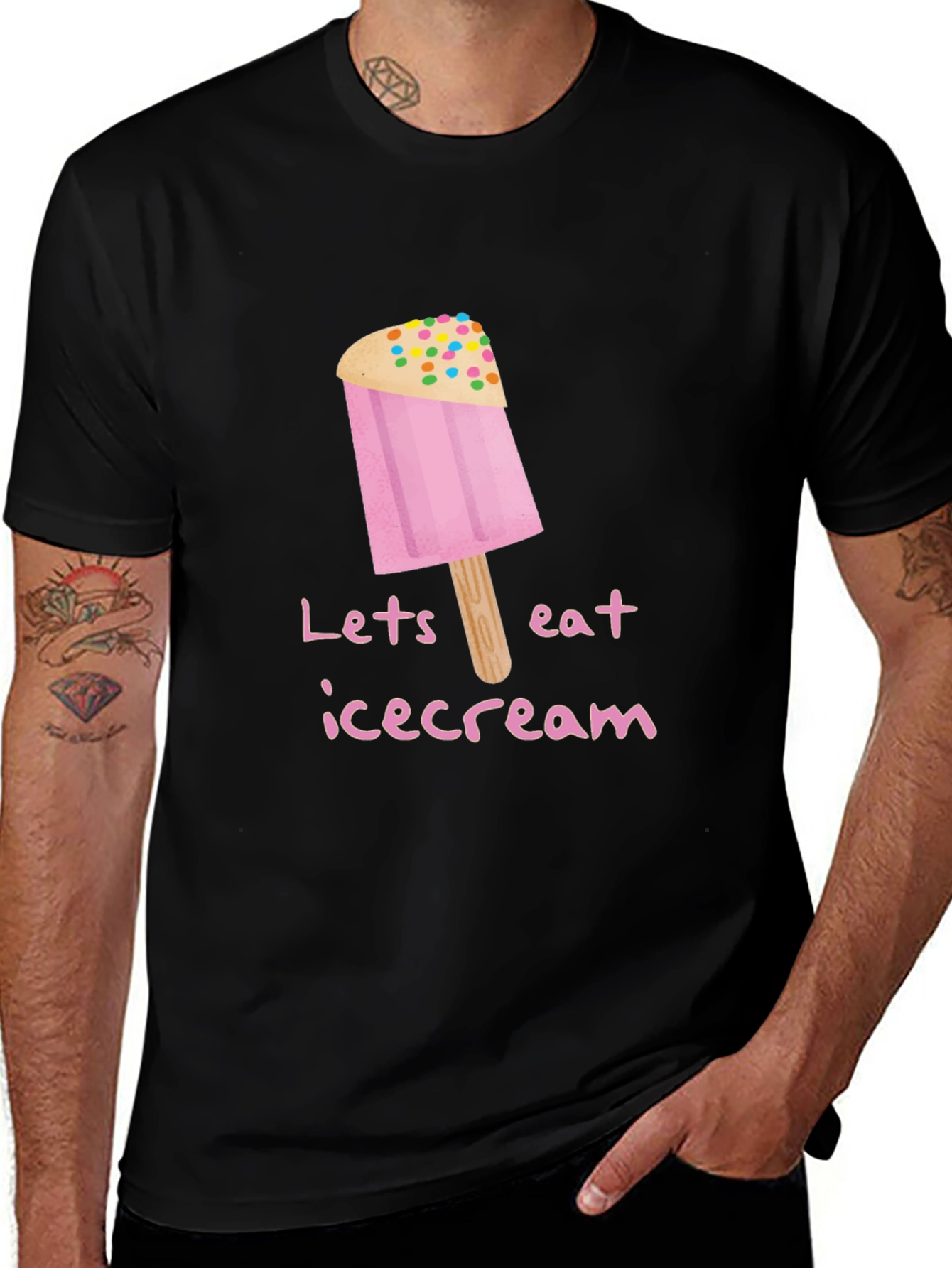 Ice Cream Popsicle Graphic Tee